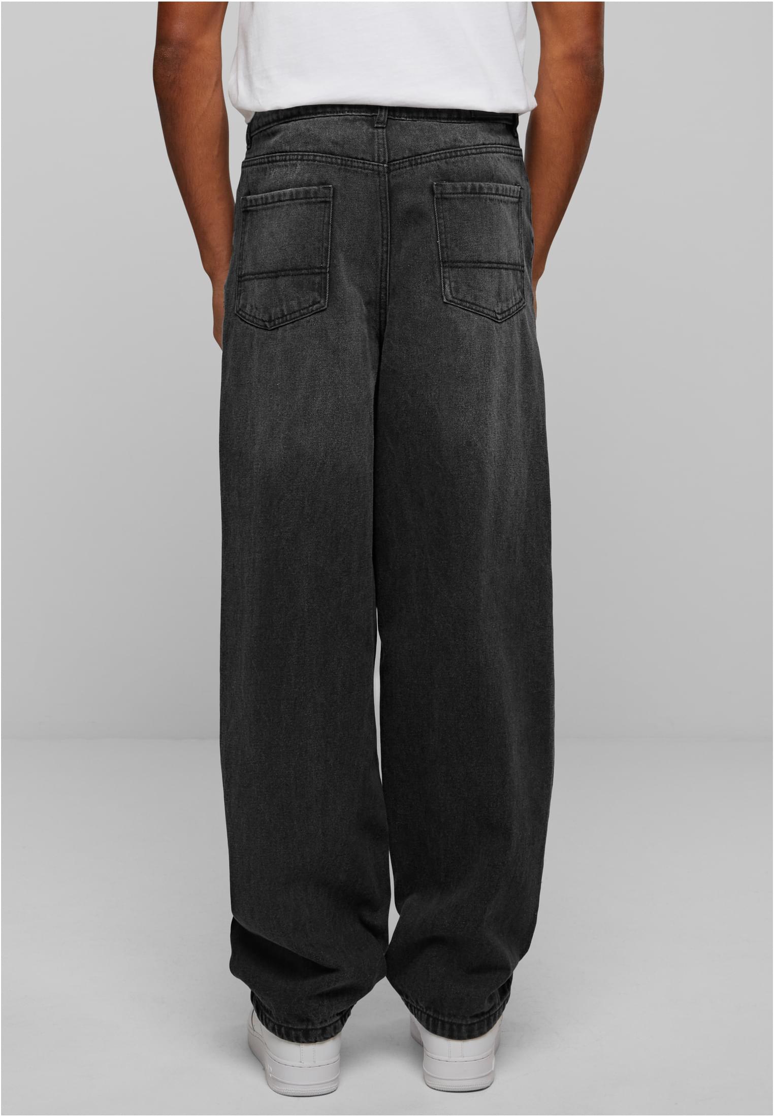 Heavy Ounce Baggy Fit Jeans | black washed