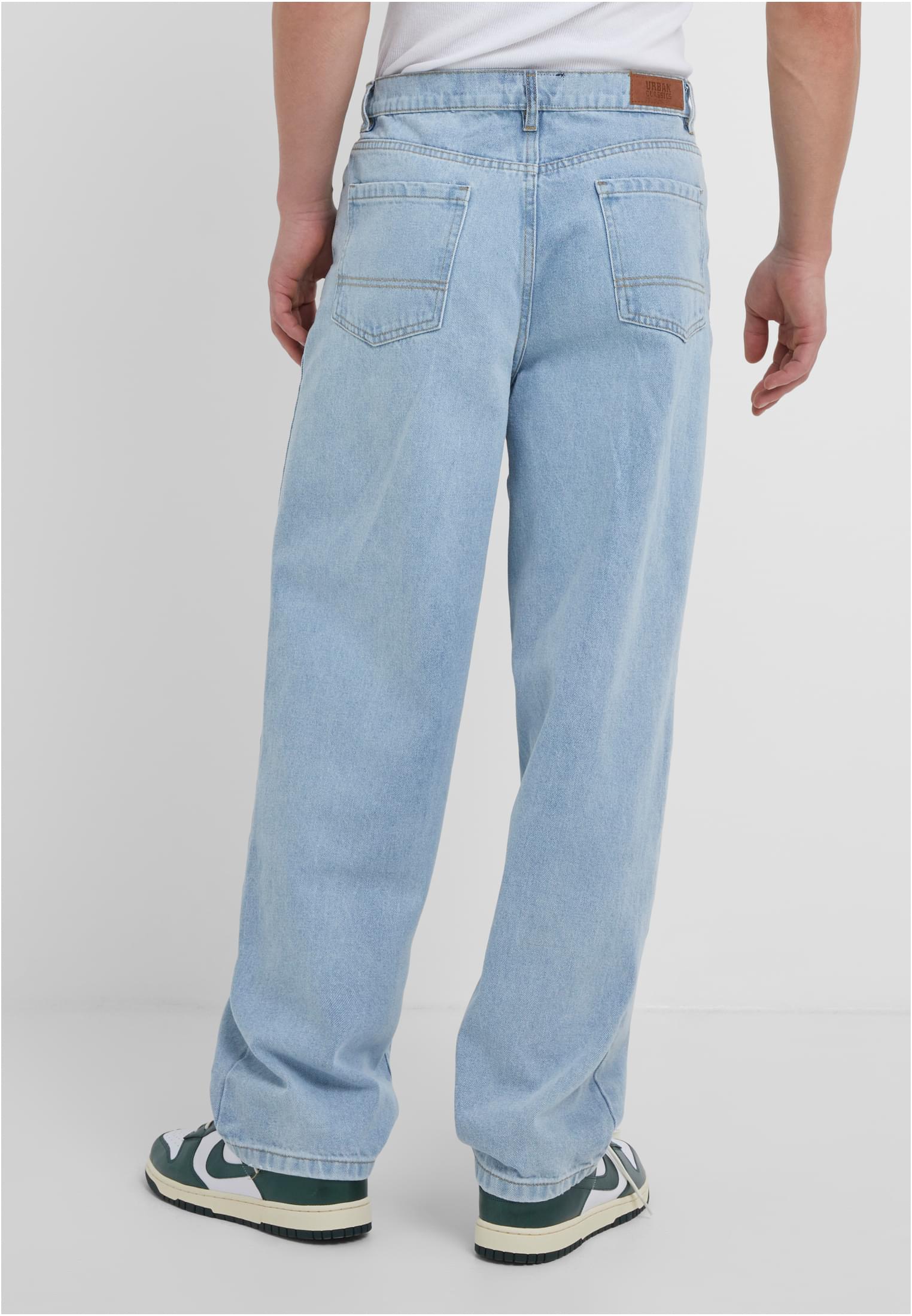 Heavy Ounce Baggy Fit Jeans | new light blue washed