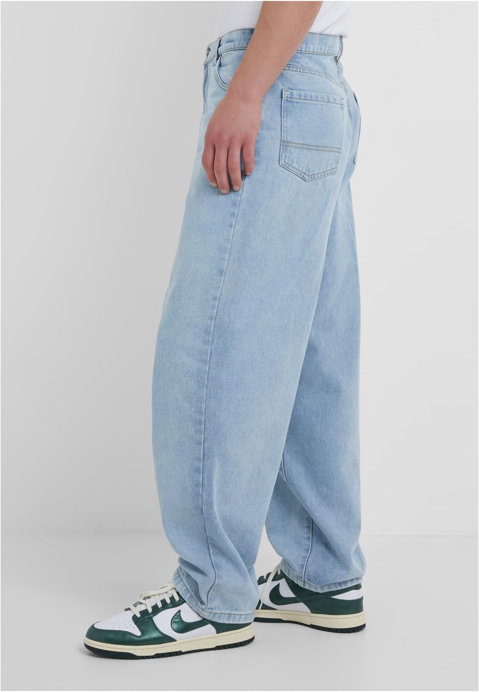 Heavy Ounce Baggy Fit Jeans | new light blue washed