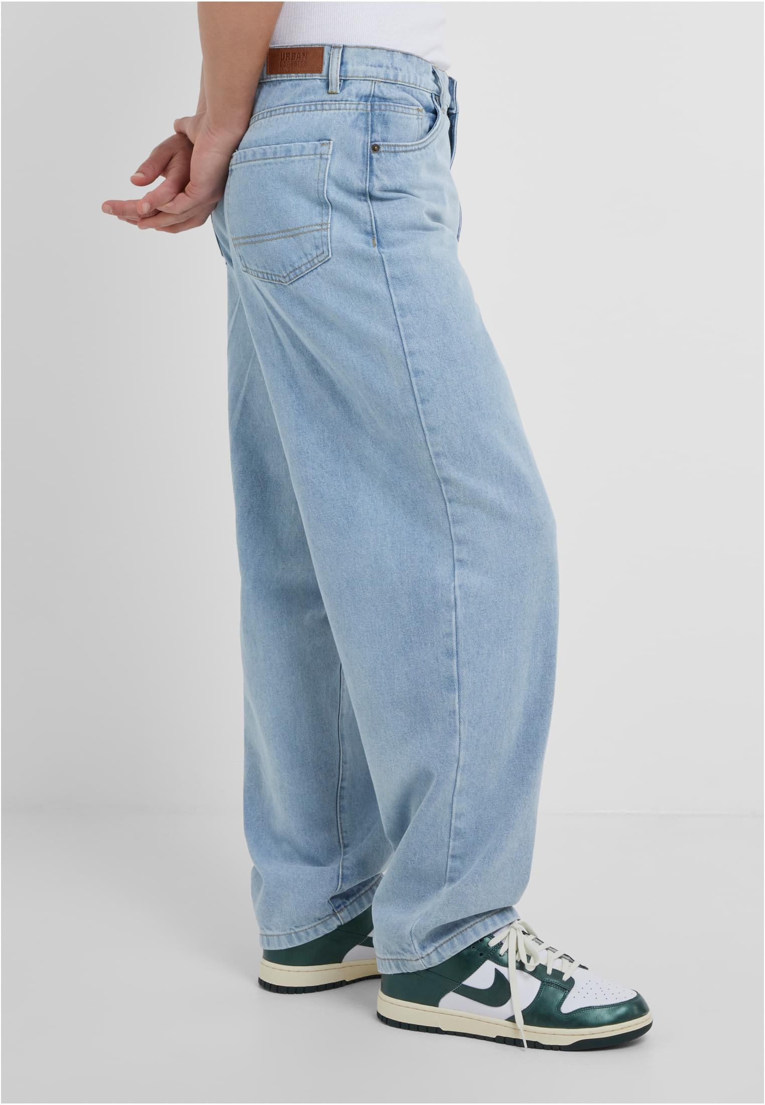 Heavy Ounce Baggy Fit Jeans | new light blue washed