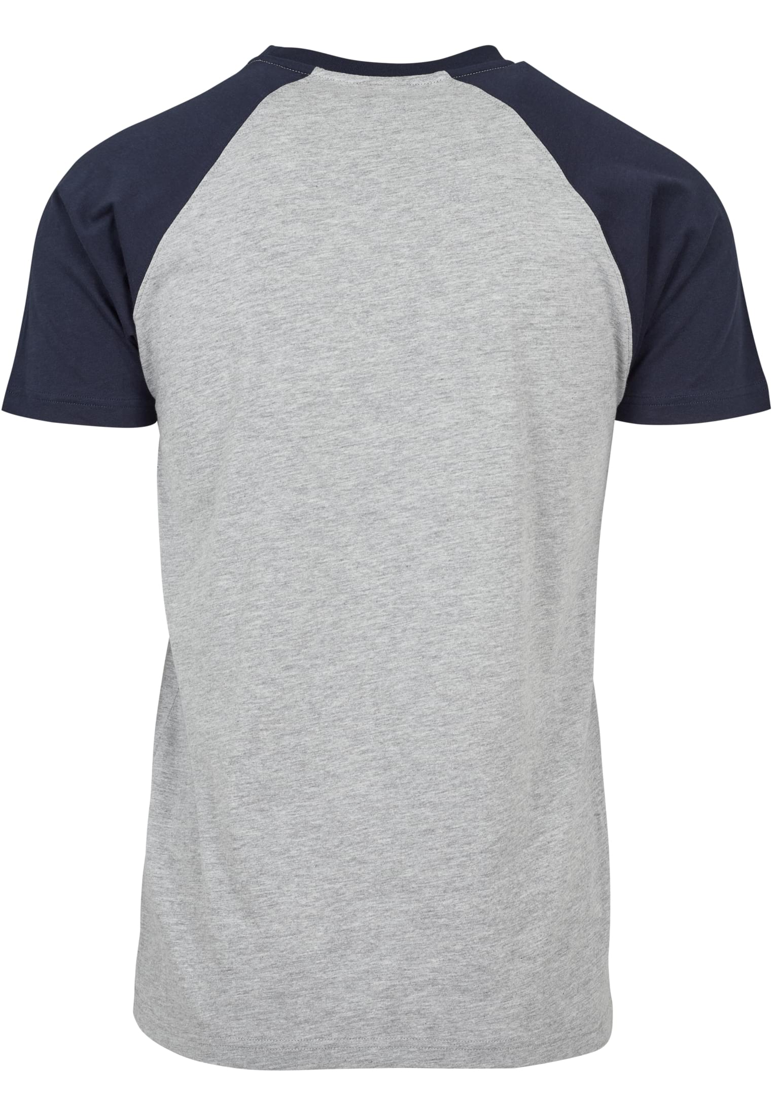 Raglan Contrast Tee | grey/navy