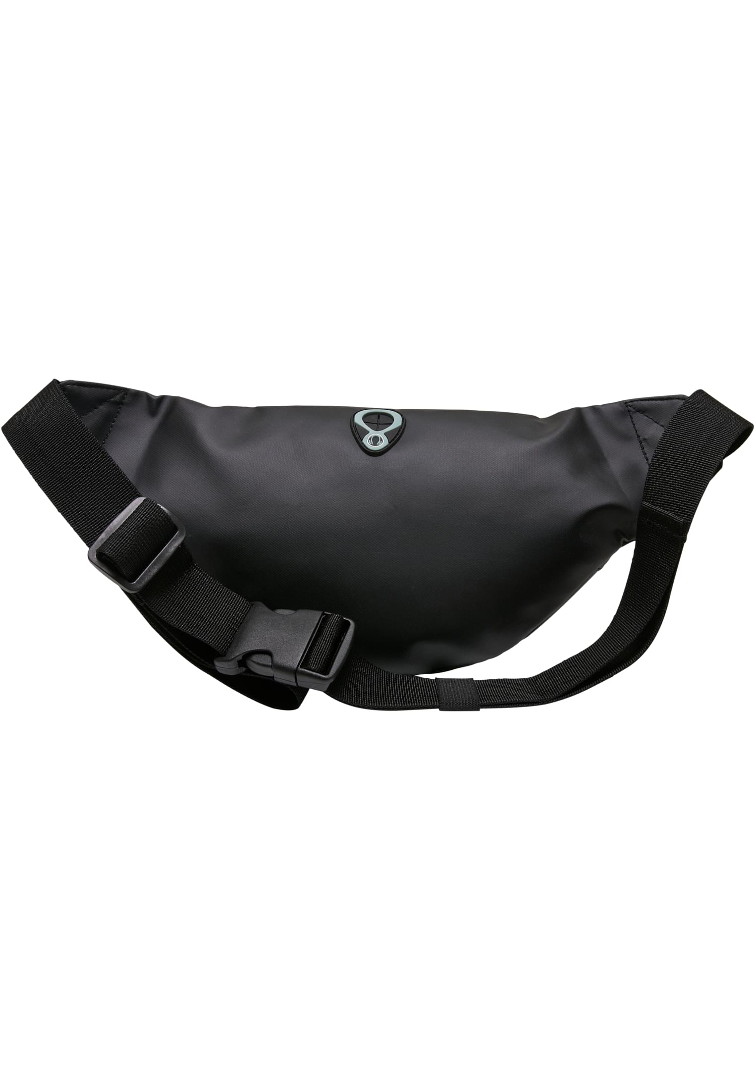 Coated Basic Shoulder Bag | black