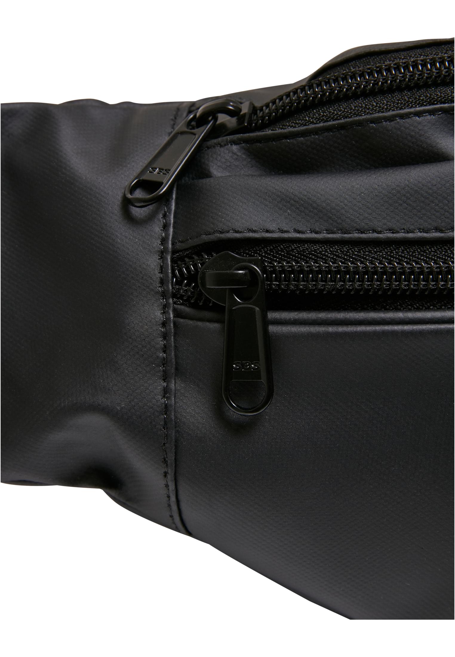 Coated Basic Shoulder Bag | black