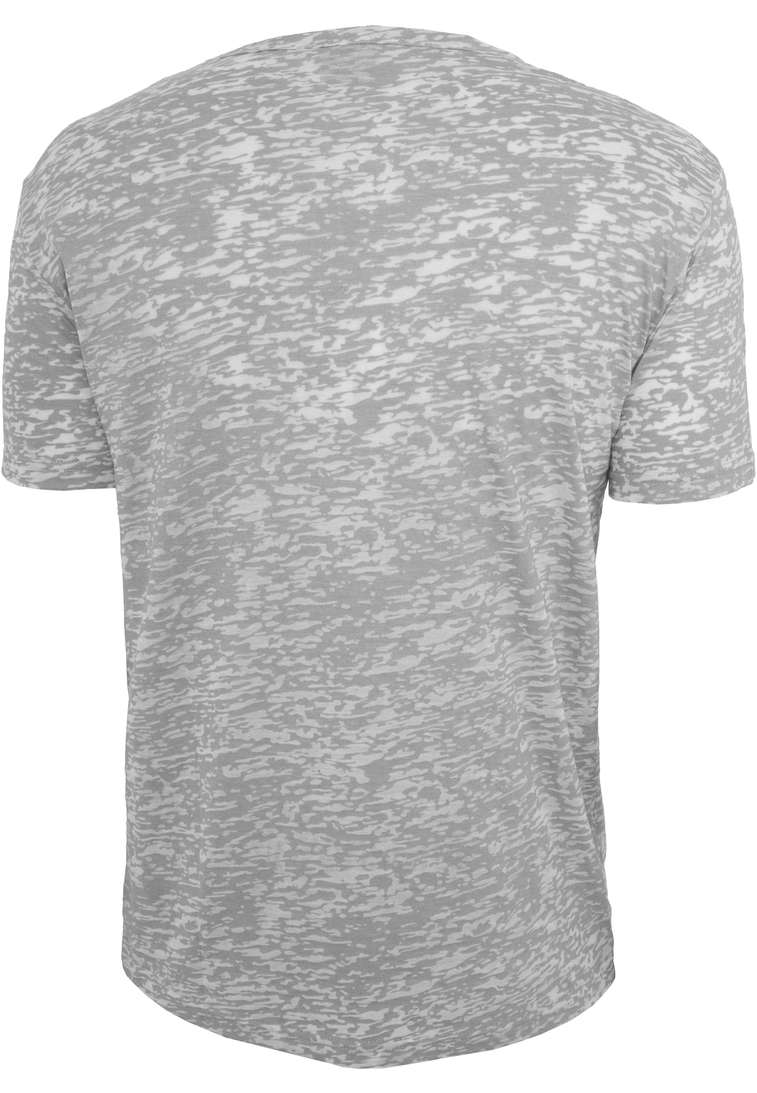 Melange Burnout Tee | grey