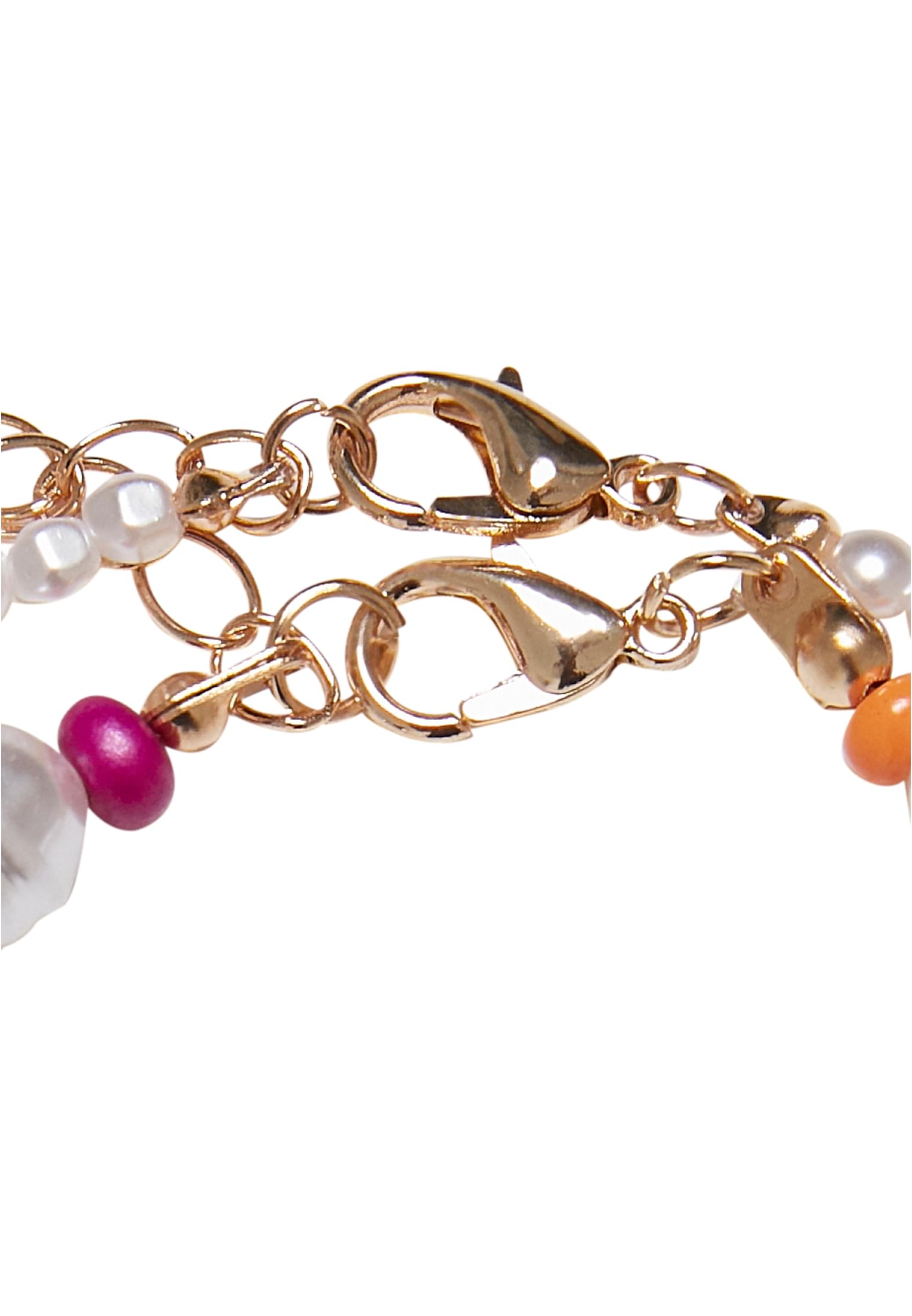 Various Pearl Layering Anklet | multicolor