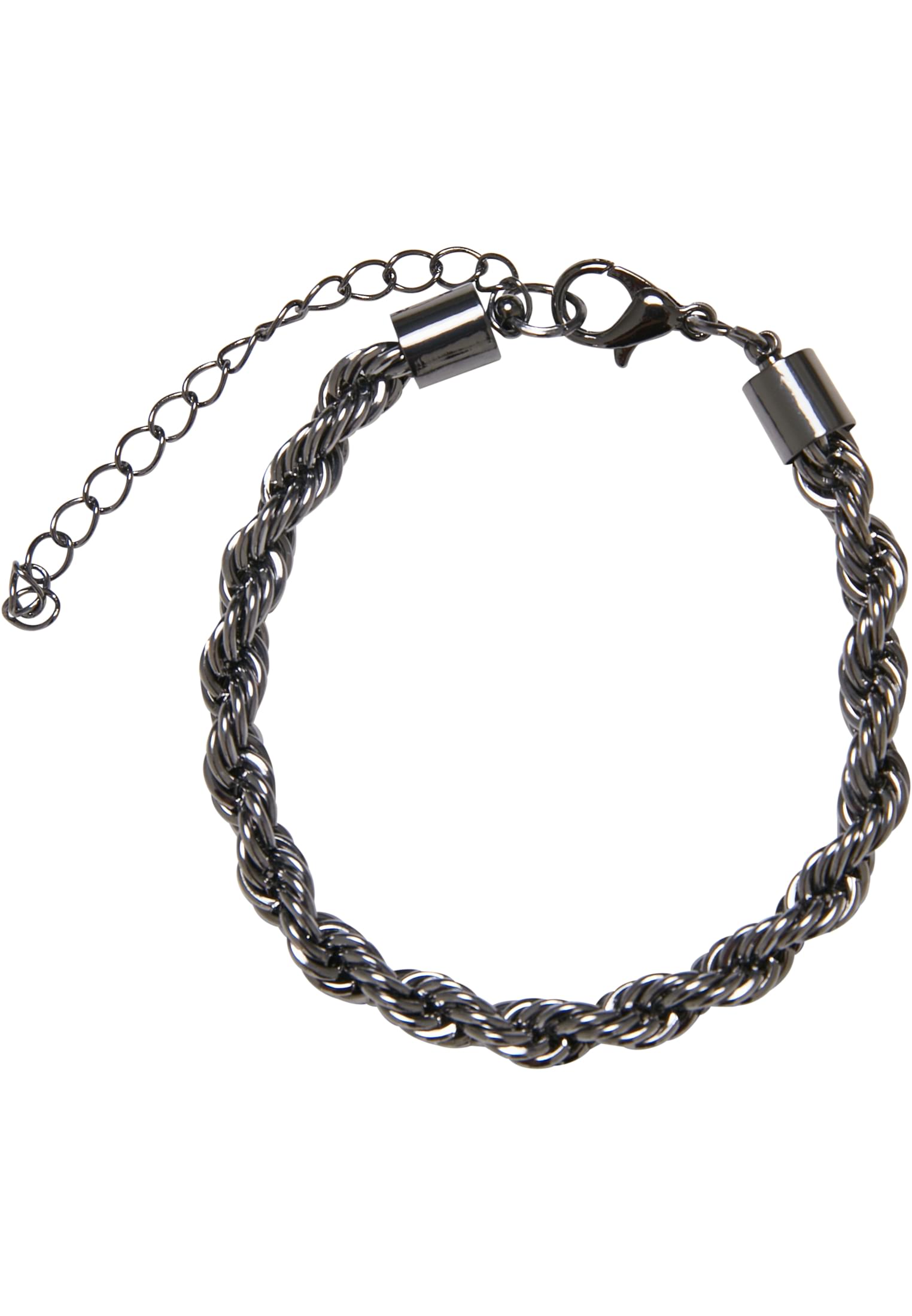 Charon Intertwine Necklace And Bracelet Set | gunmetal