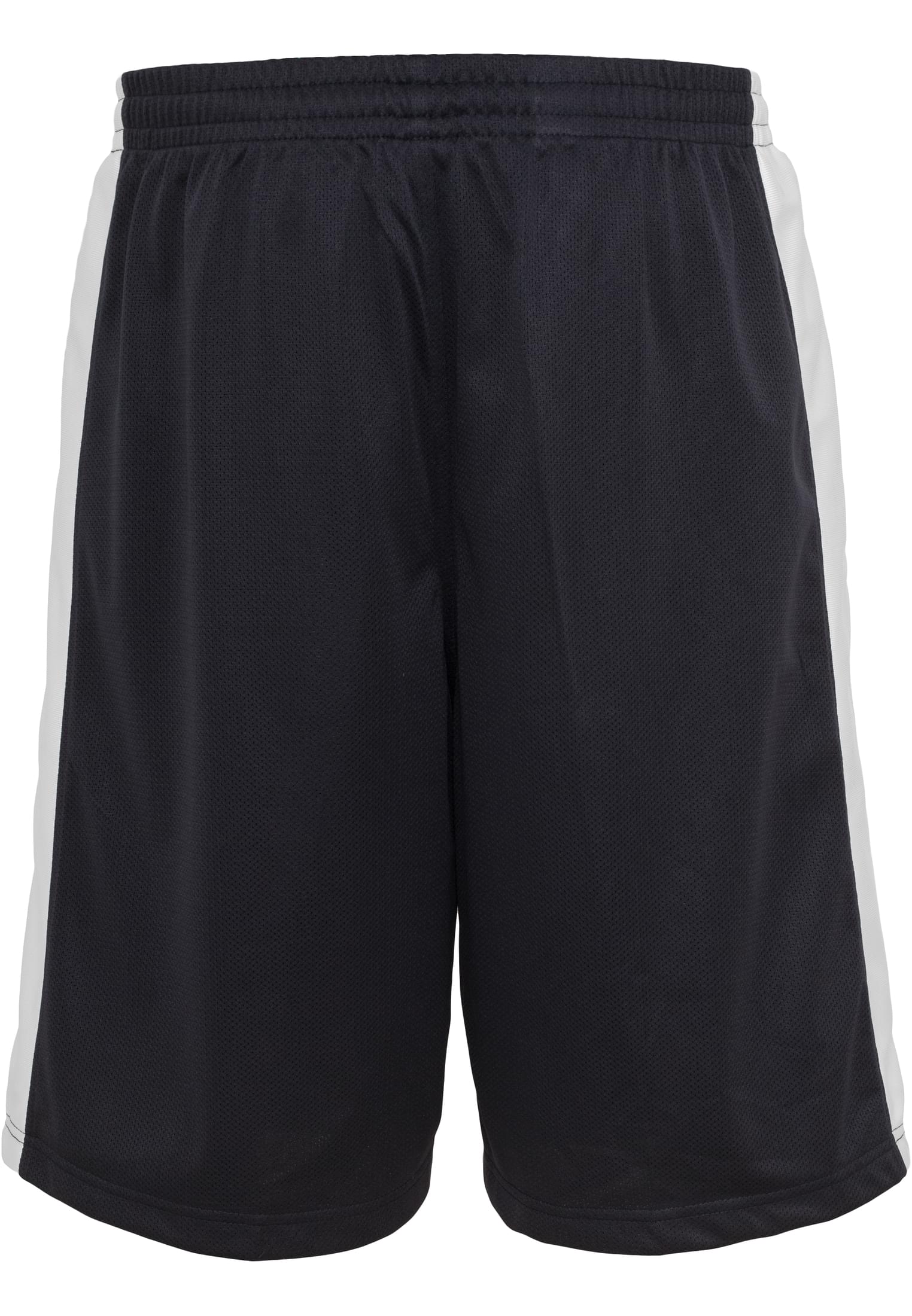 Sidestripe Bball Mesh Shorts | nvy/wht