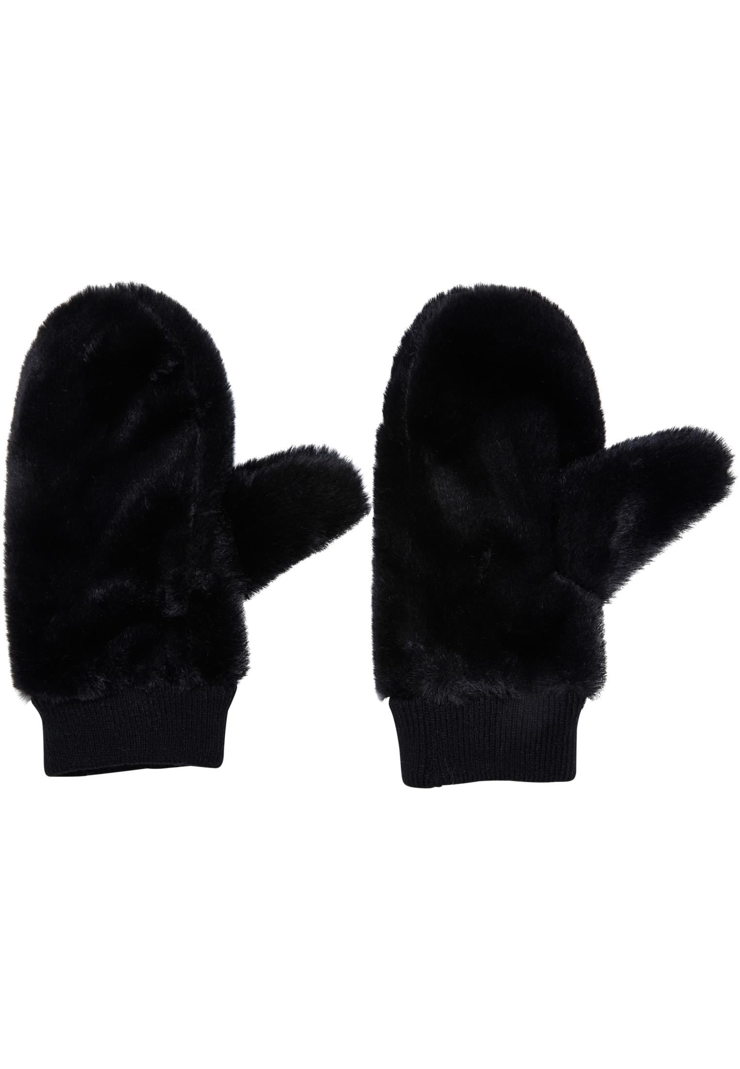 Teddy Mitten | black