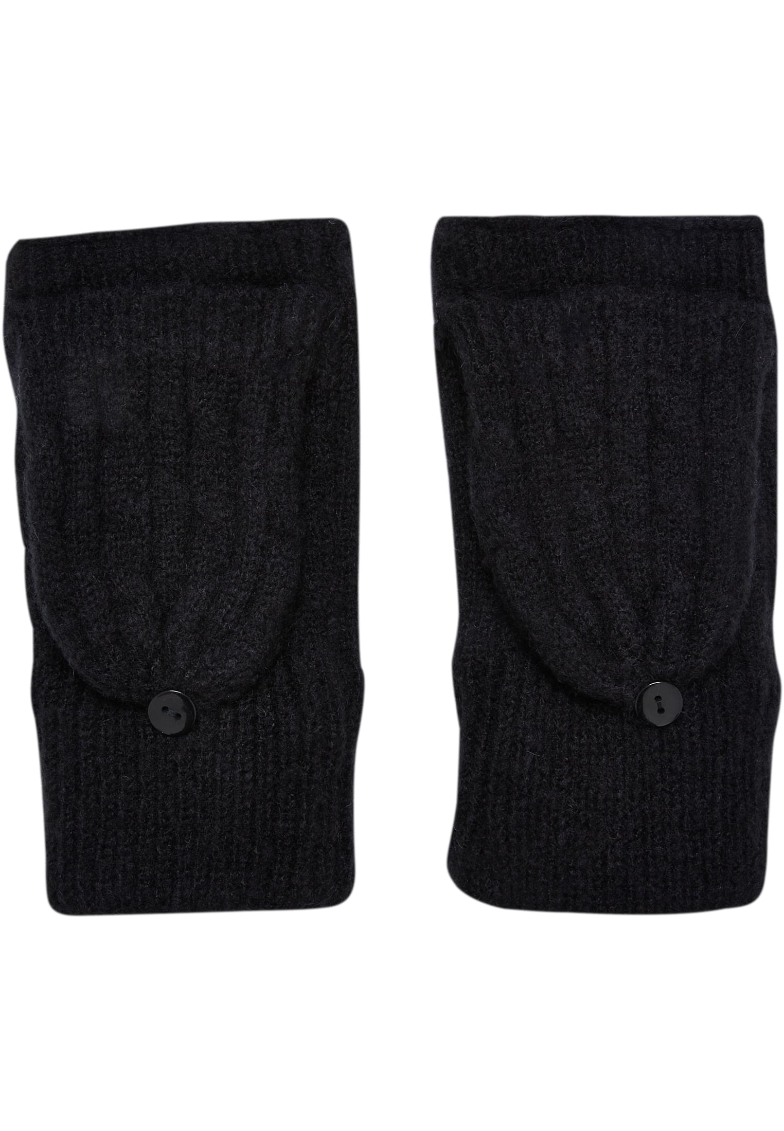 Open Mitten | black