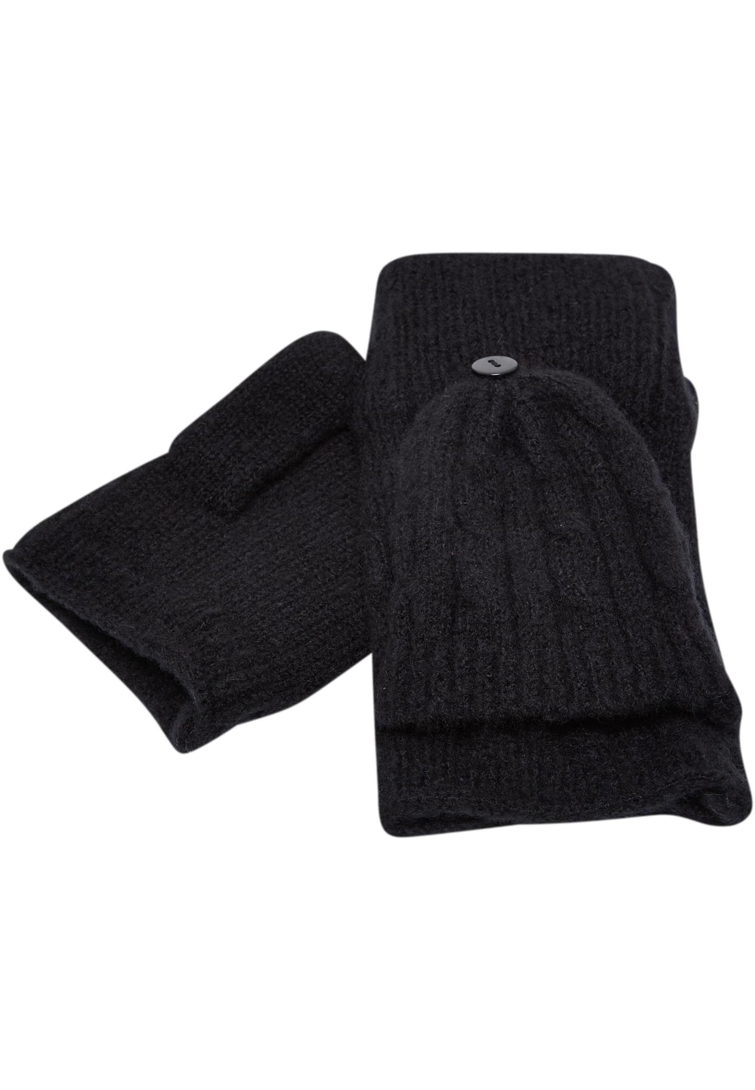 Open Mitten | black