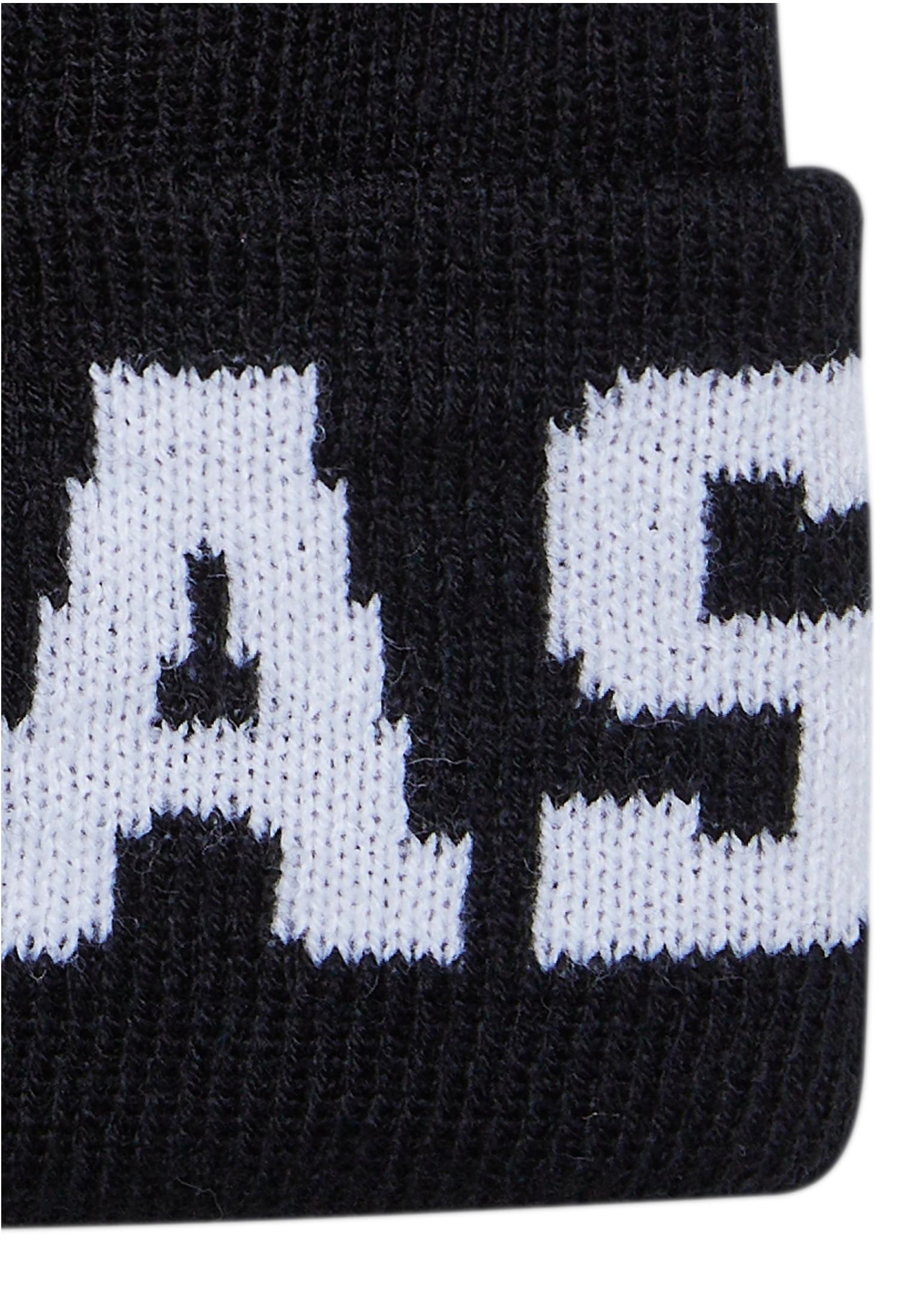 Logo Jaquard Beanie | black