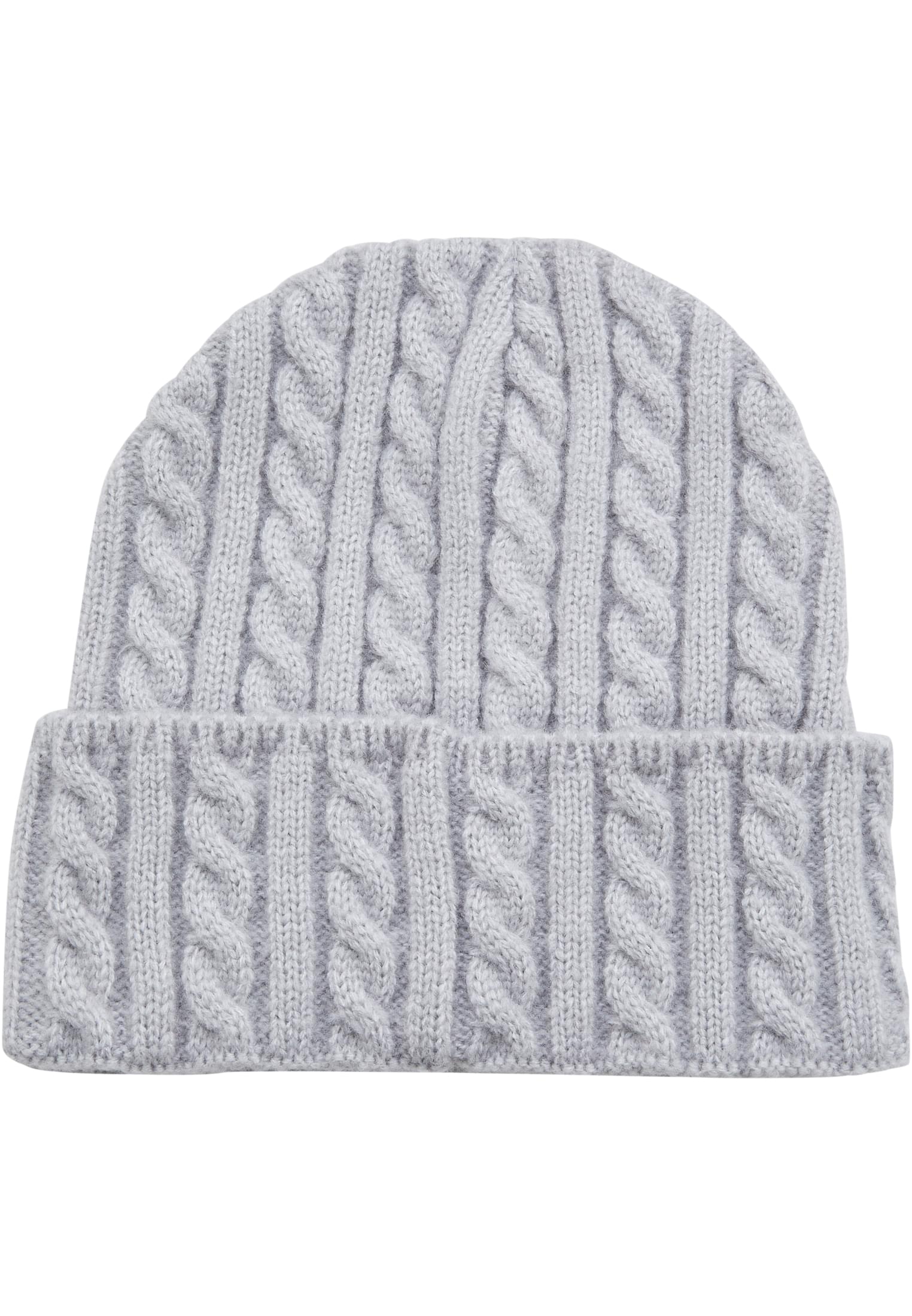 Cable Knit Beanie | heathergrey