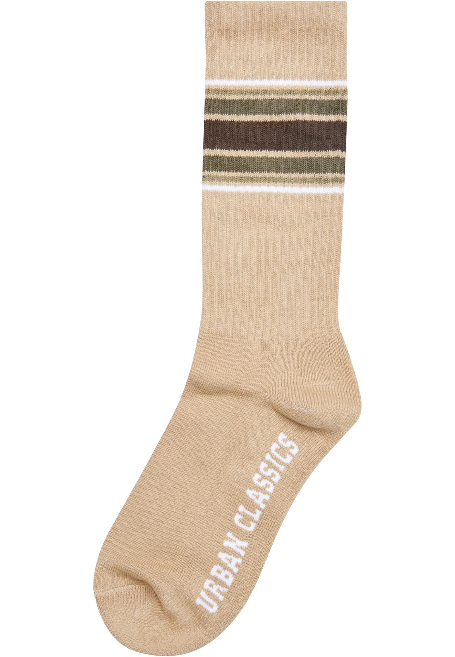 Layering Stripe Socks 4-Pack | white/whitesand/tiniolive/unionbeige