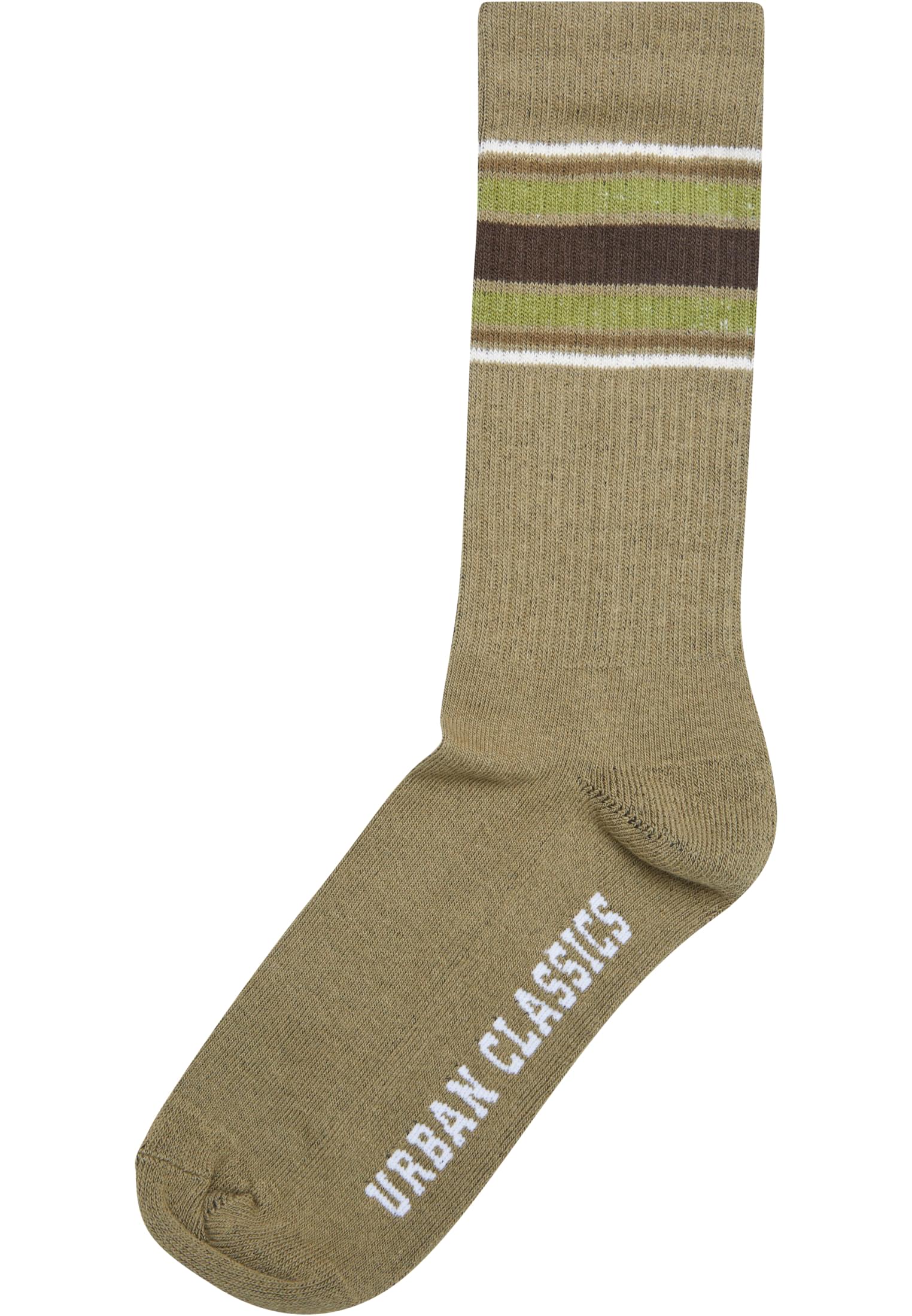 Layering Stripe Socks 4-Pack | white/whitesand/tiniolive/unionbeige