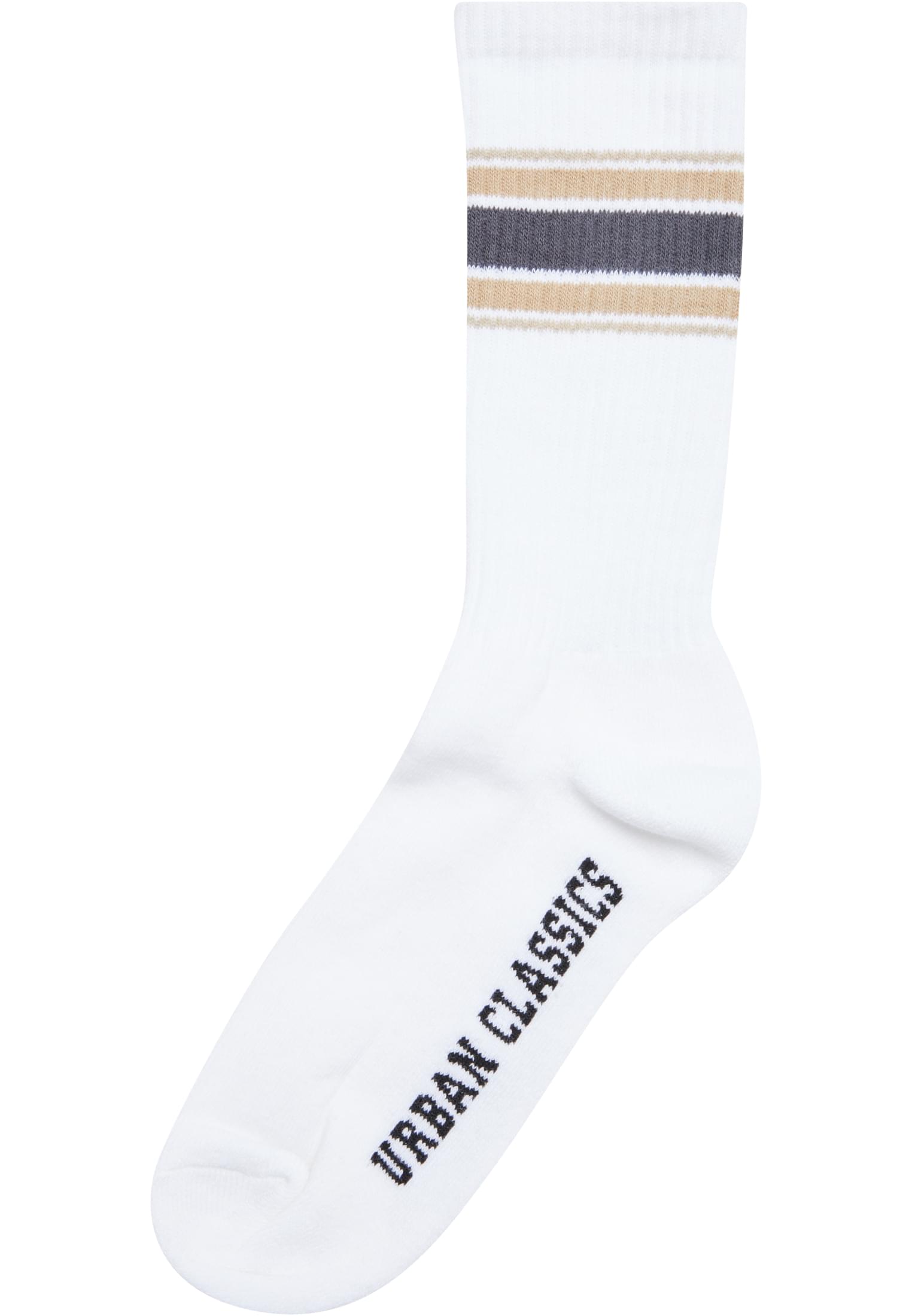 Layering Stripe Socks 4-Pack | white/whitesand/tiniolive/unionbeige