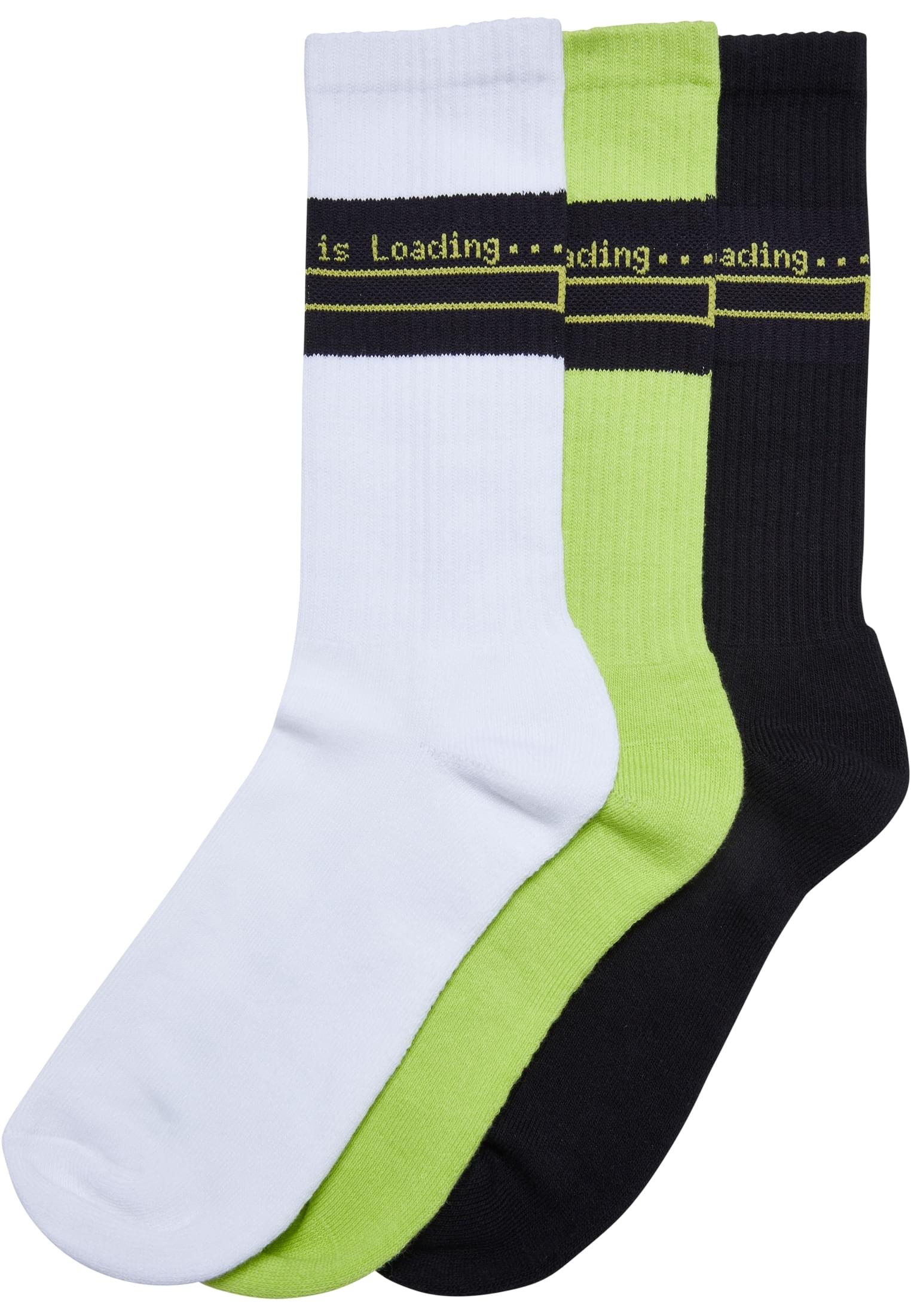 Loading Socks 3-Pack | white/black/frozenyellow