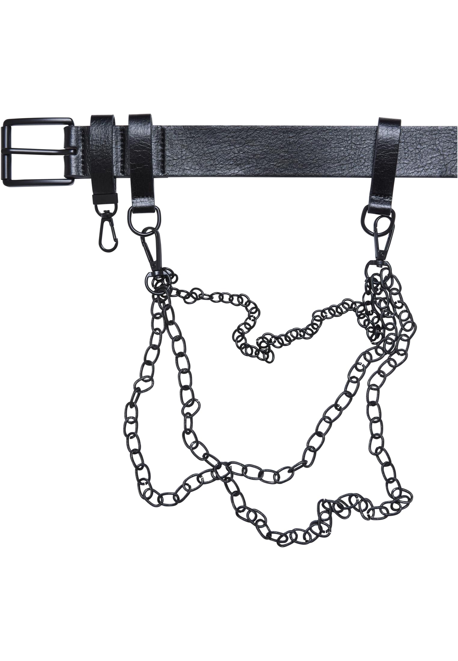 Belt with Chain | black