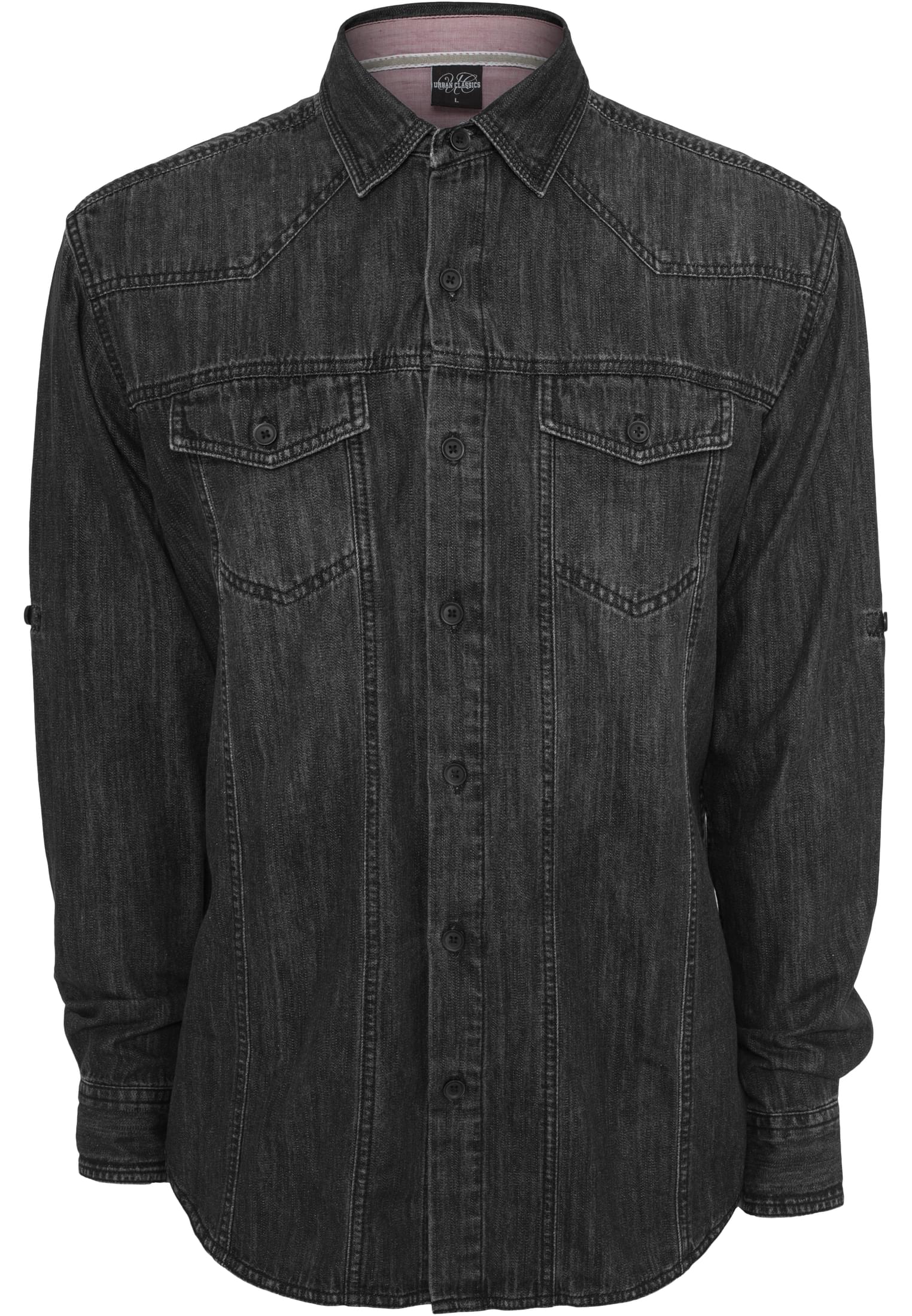 Heavy Denim Shirt | blackdark