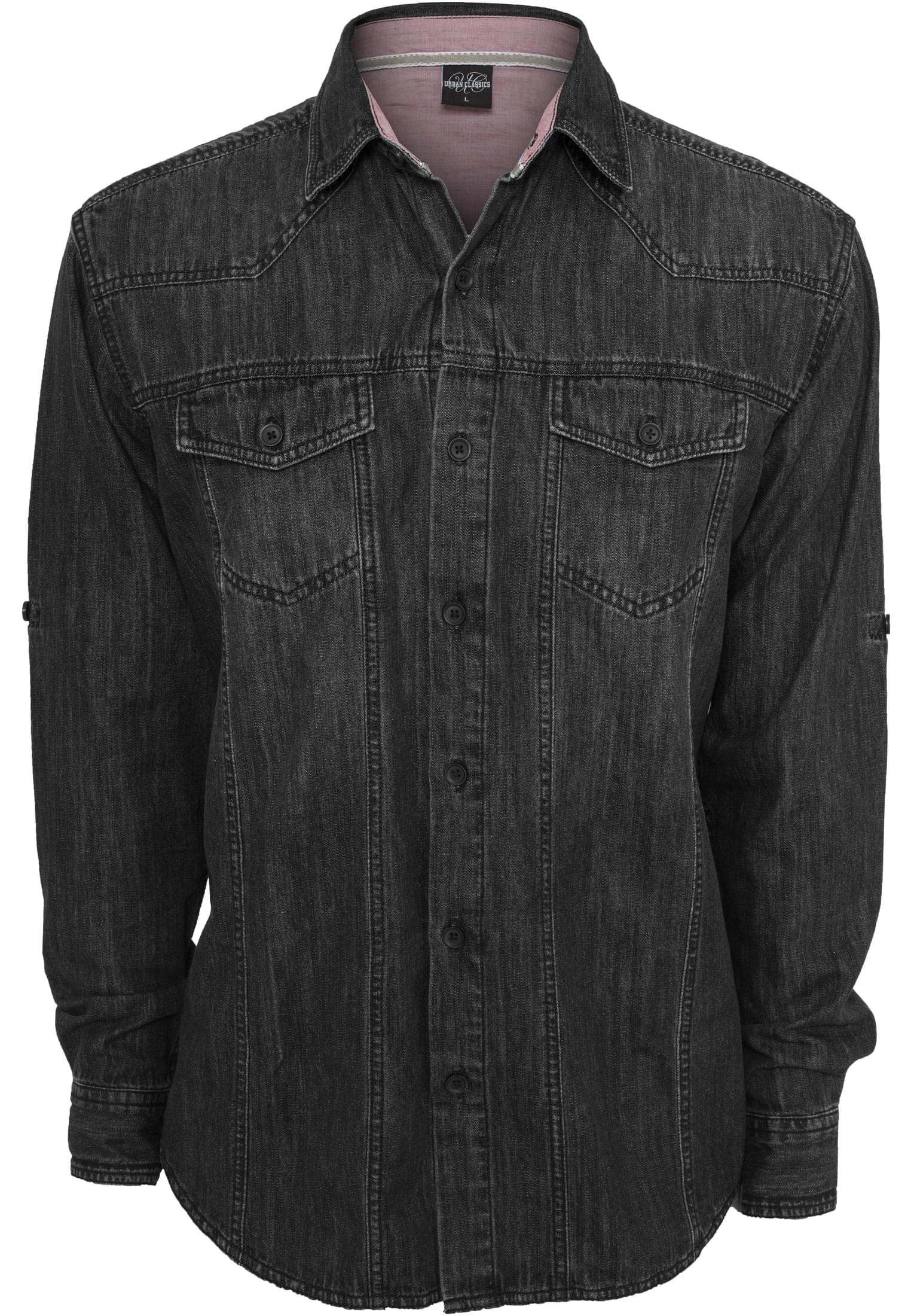 Heavy Denim Shirt | blackdark