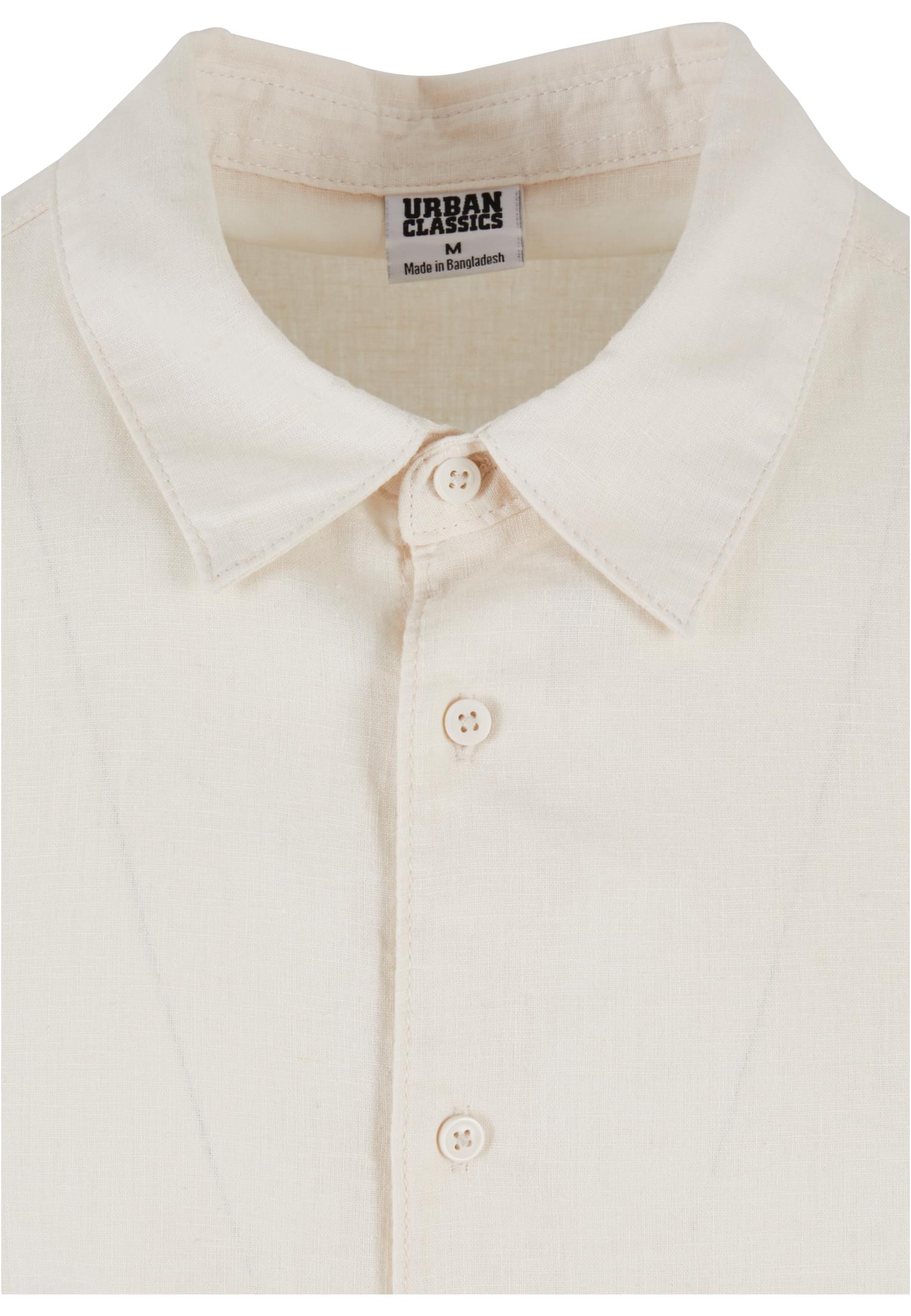 Boxy Cotton Linen Shirt | whitesand