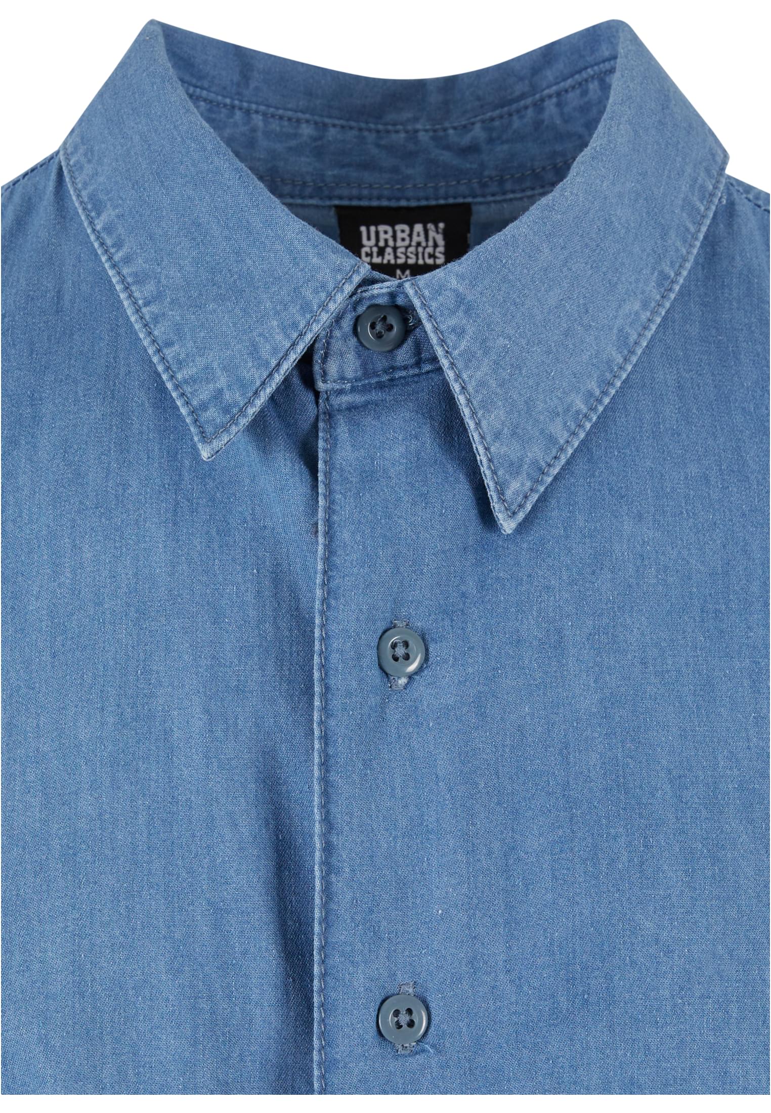 Lightweight Denim Shirt | skyblue washed