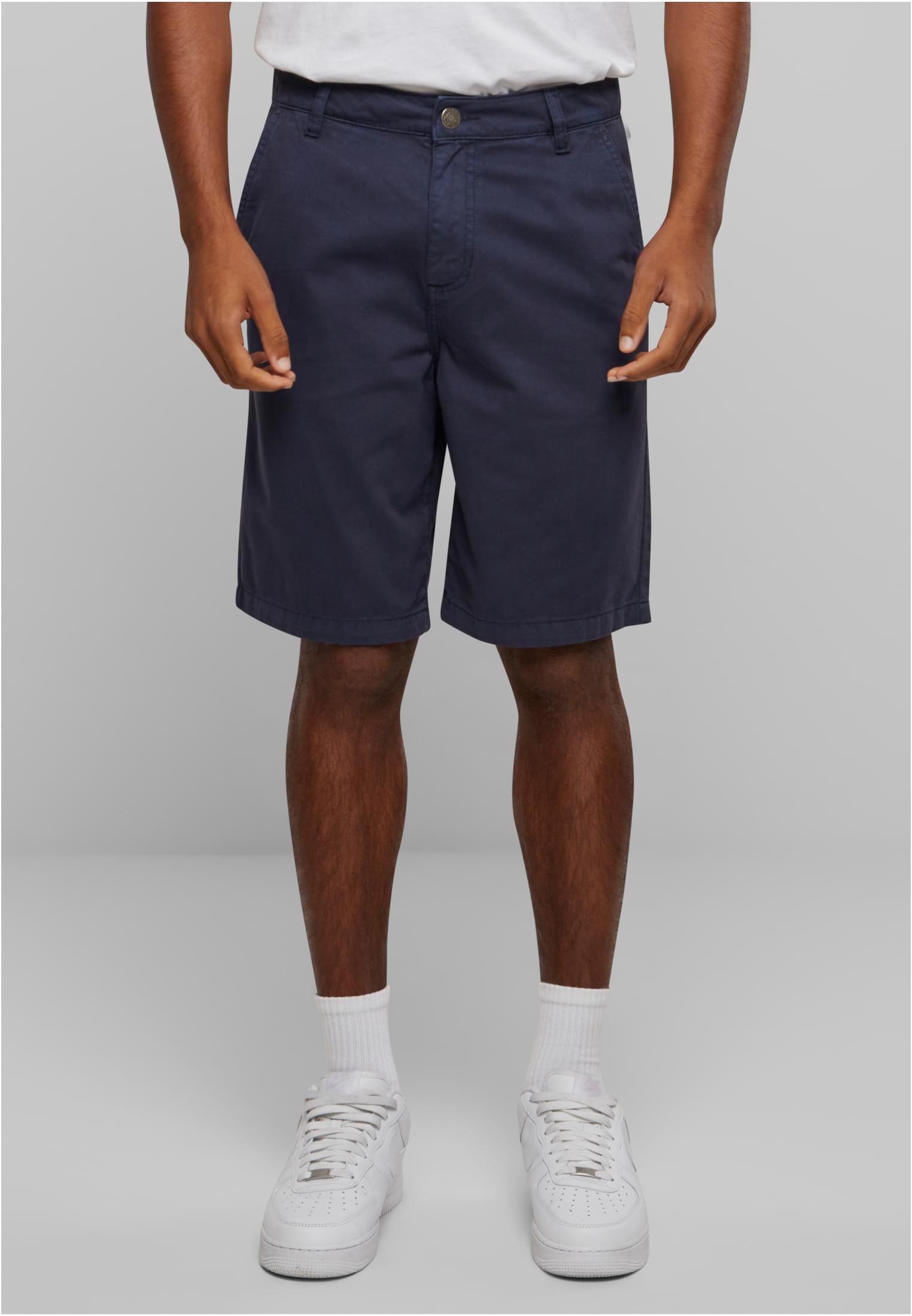 Organic Skater Chino Shorts | navy