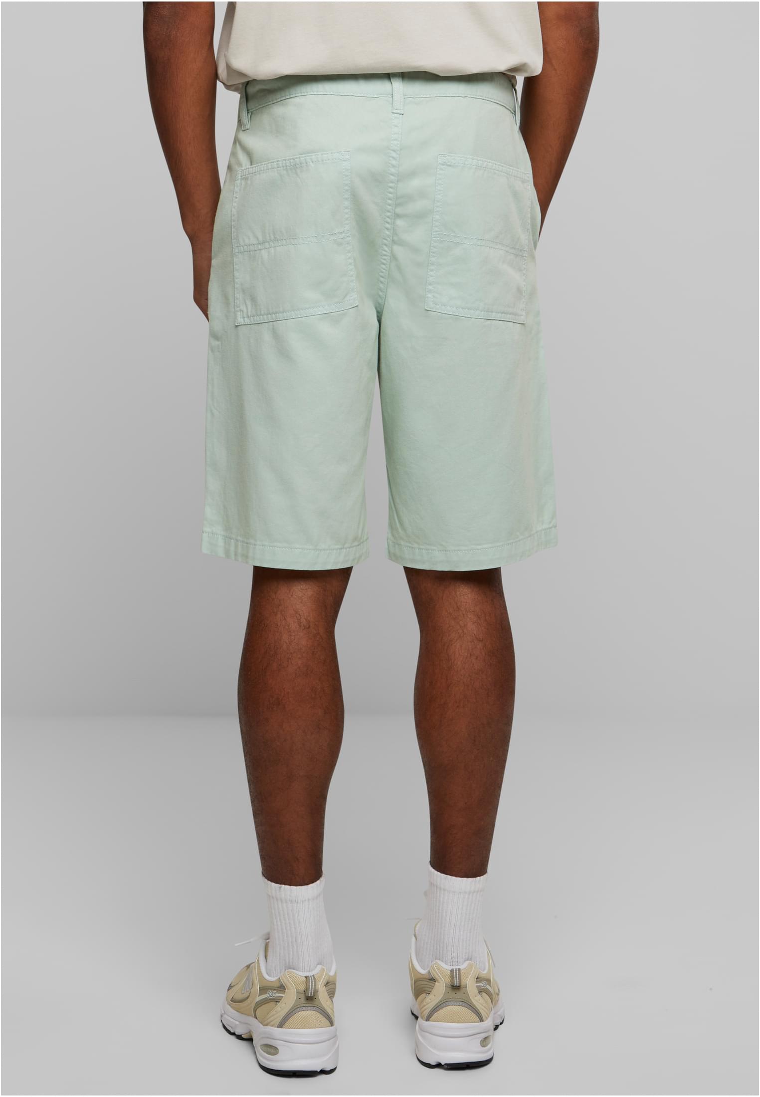 Organic Skater Chino Shorts | frostmint