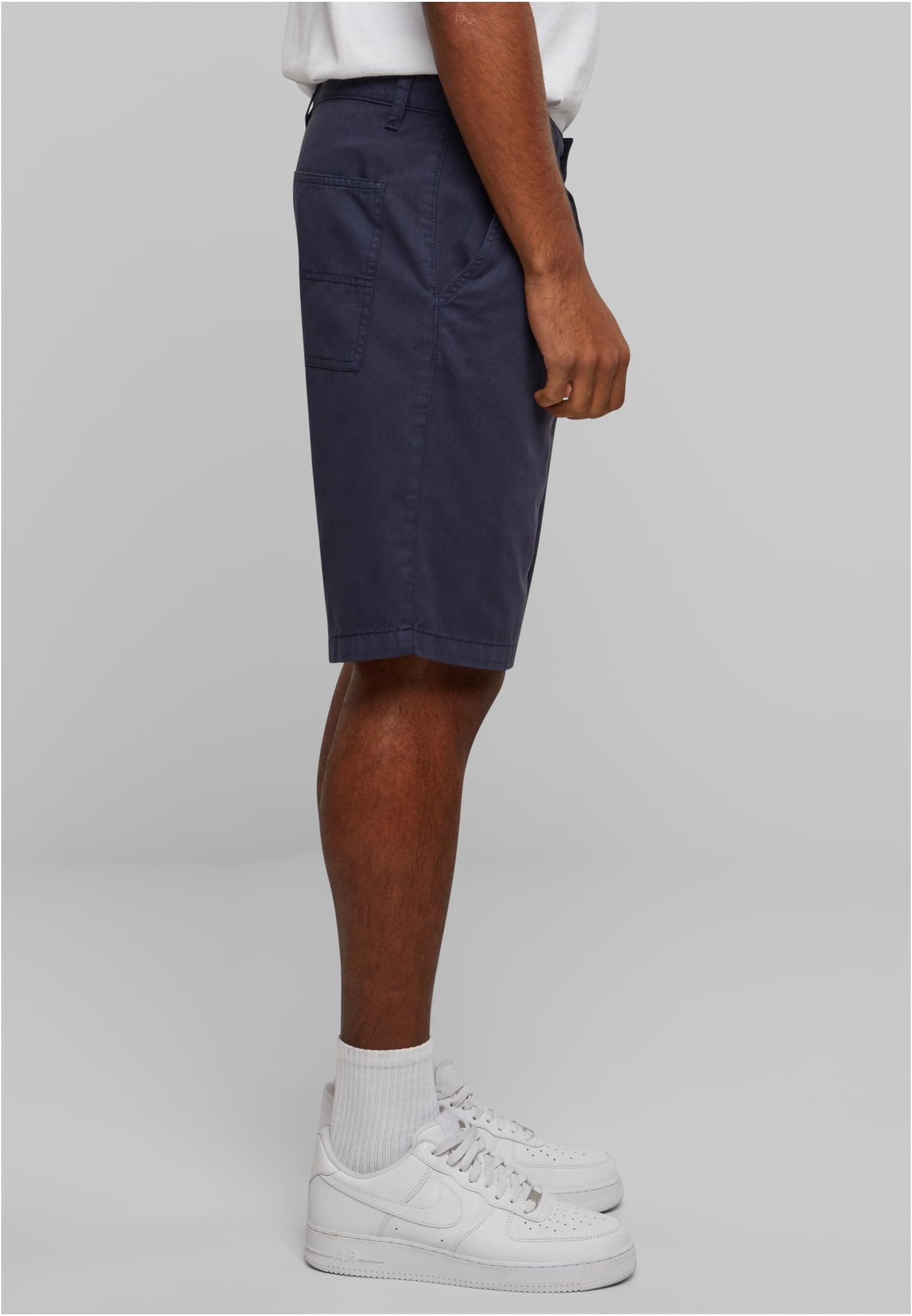 Organic Skater Chino Shorts | navy