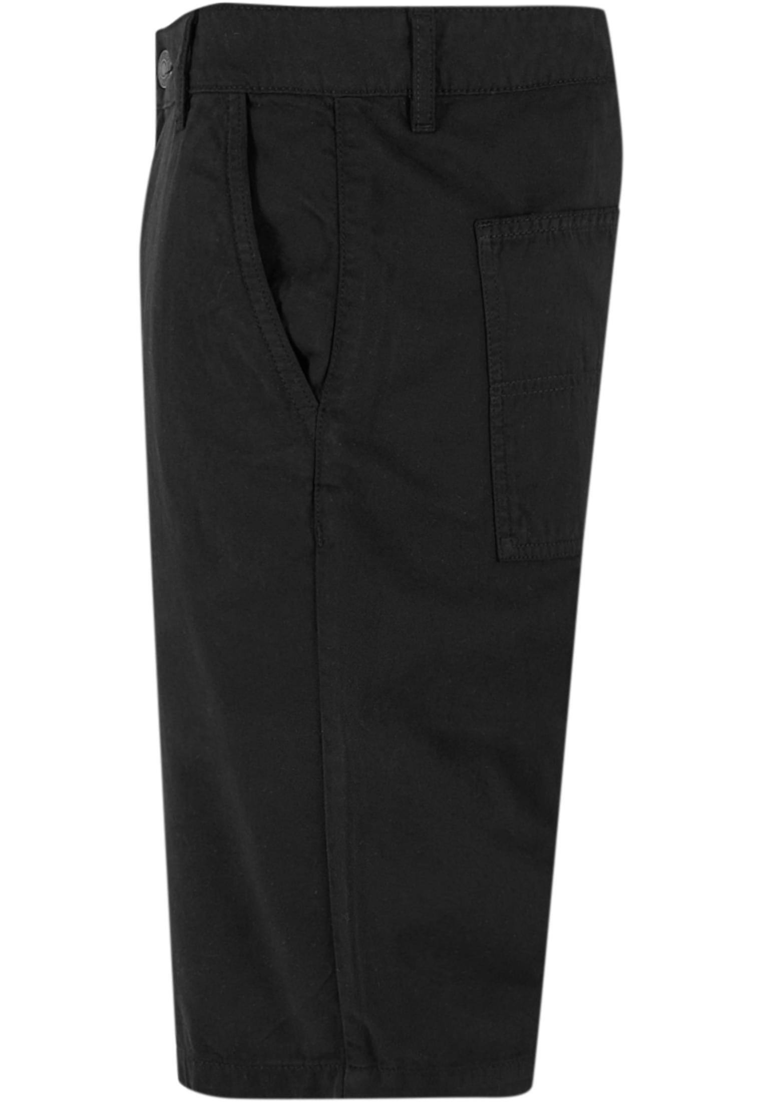 Organic Skater Chino Shorts | black