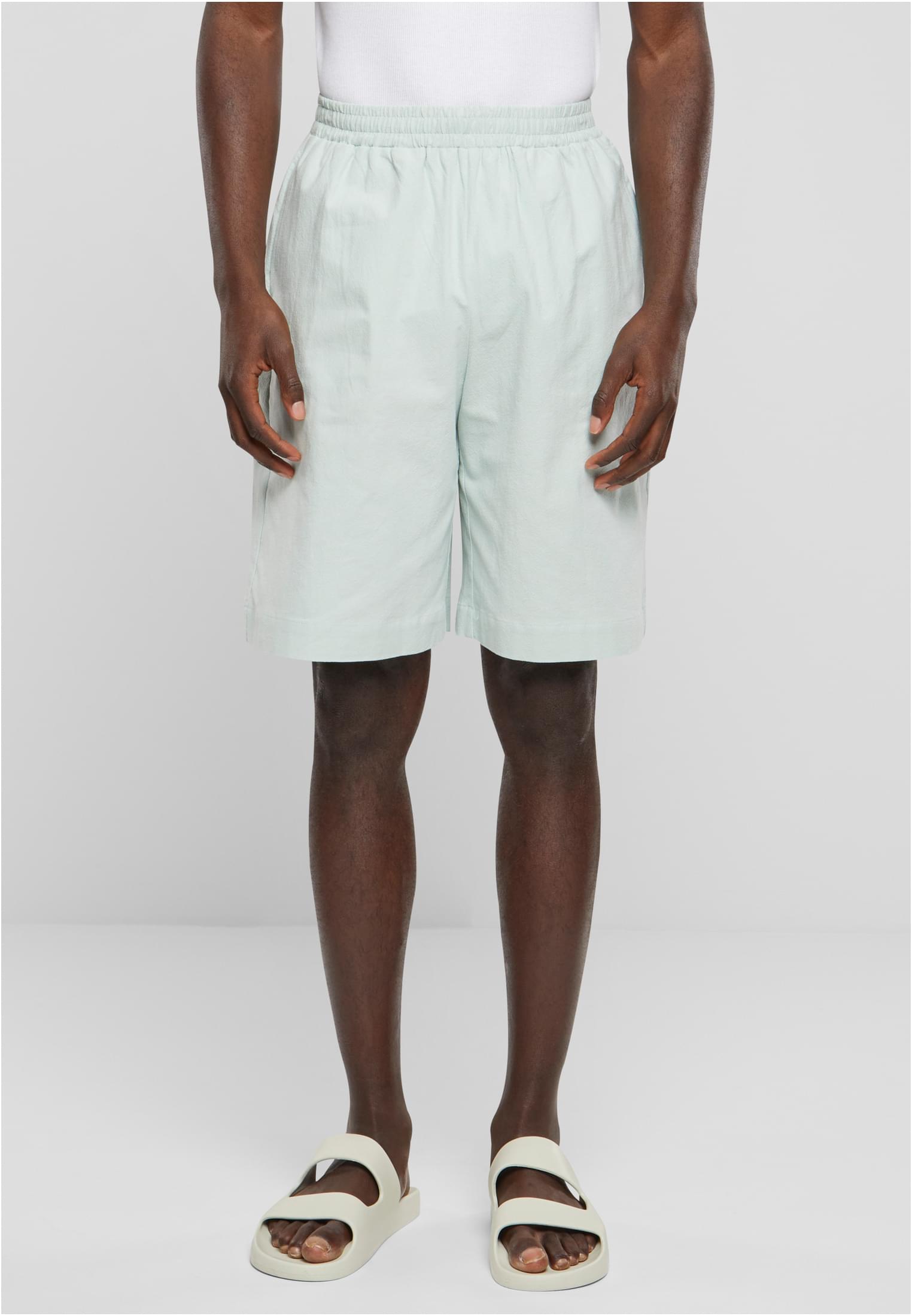 Wide Crepe Shorts | frostmint