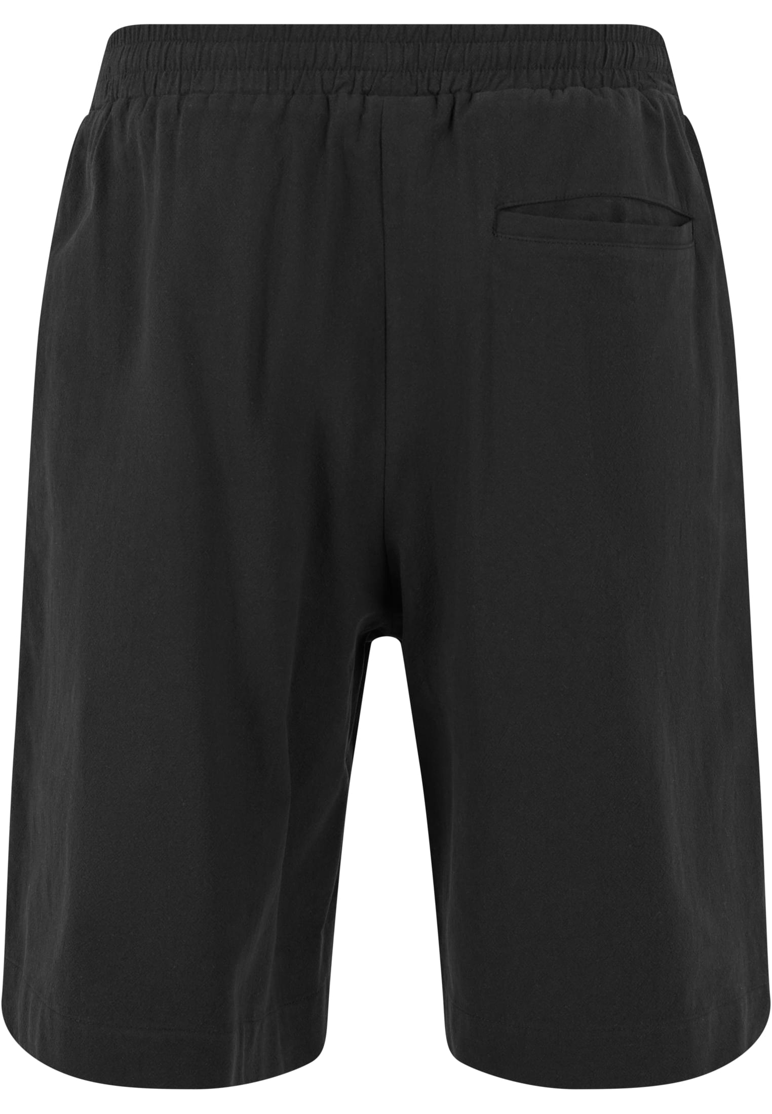 Wide Crepe Shorts | black