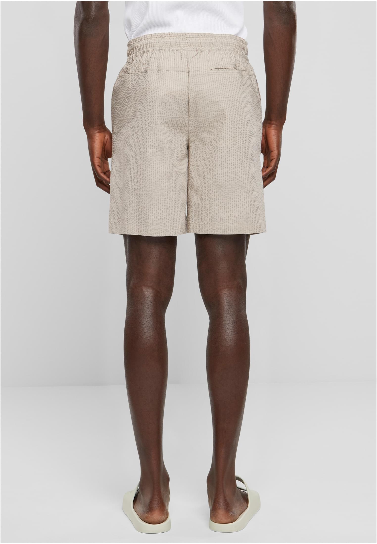 Basic Seersucker Shorts | cloud