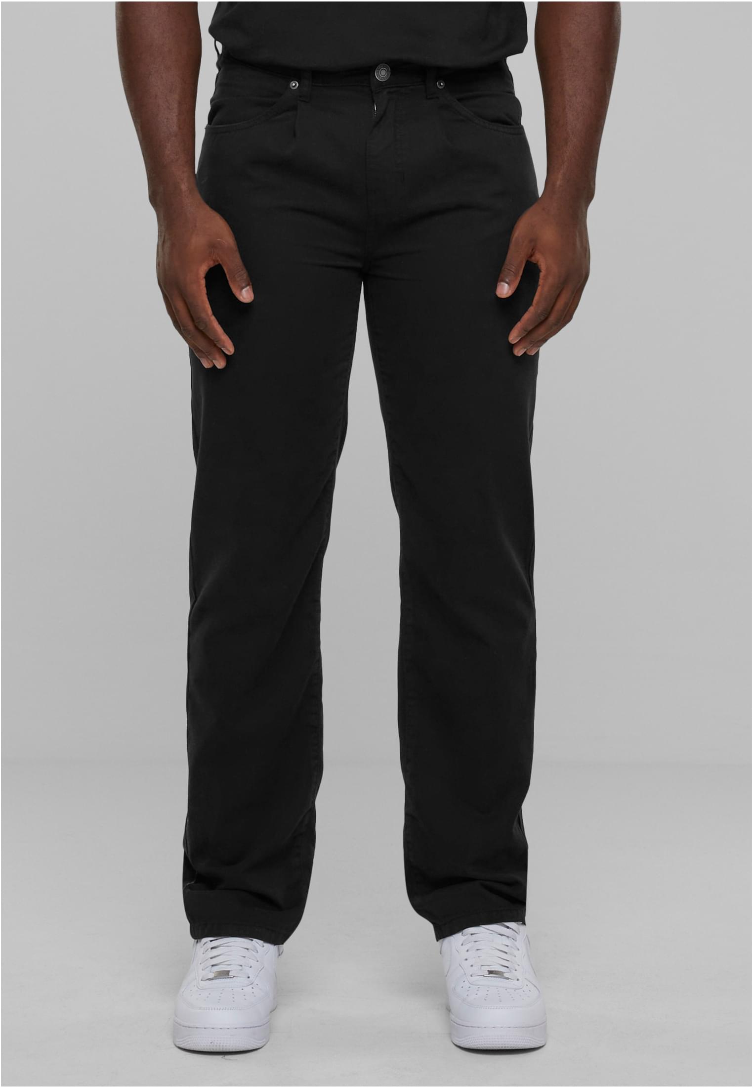 Organic Skater Chino Pants | black