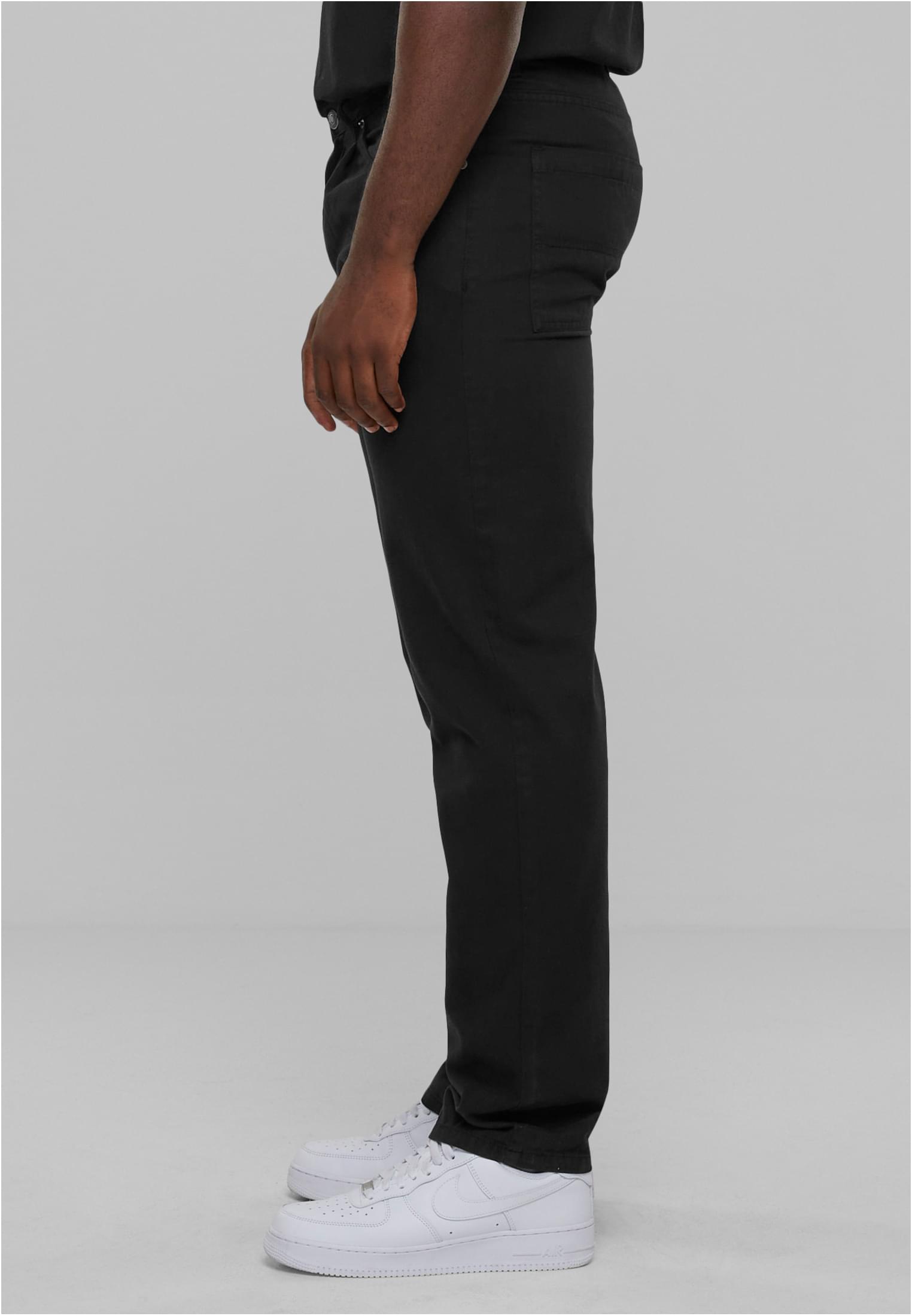 Organic Skater Chino Pants | black