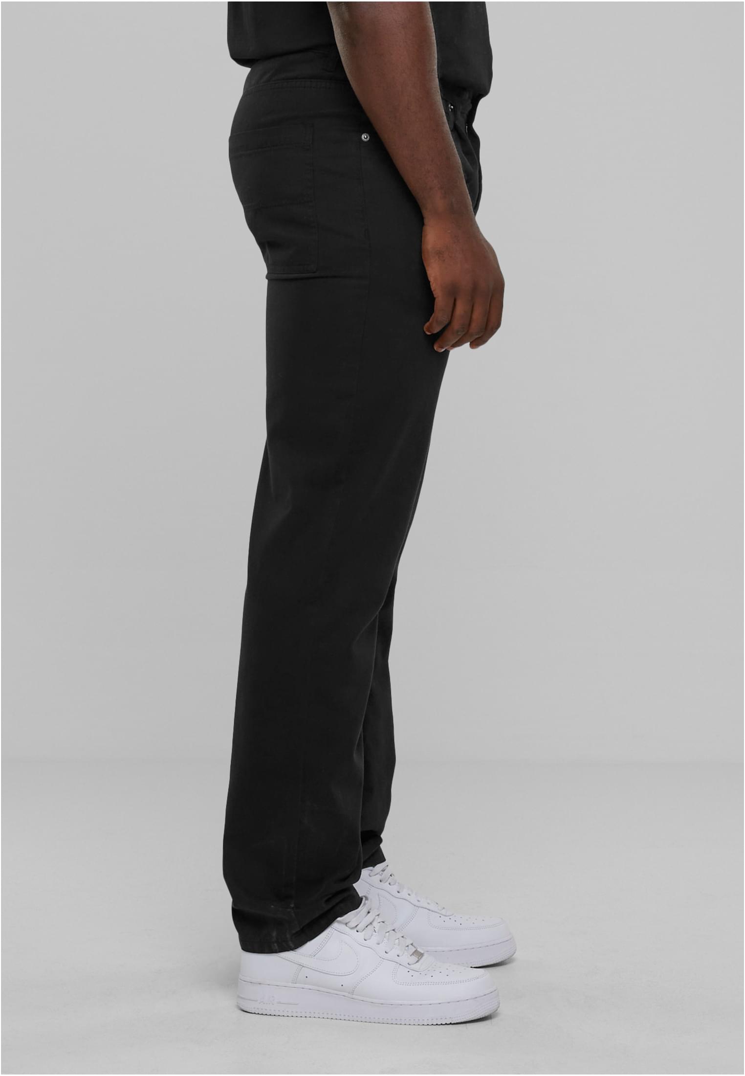 Organic Skater Chino Pants | black