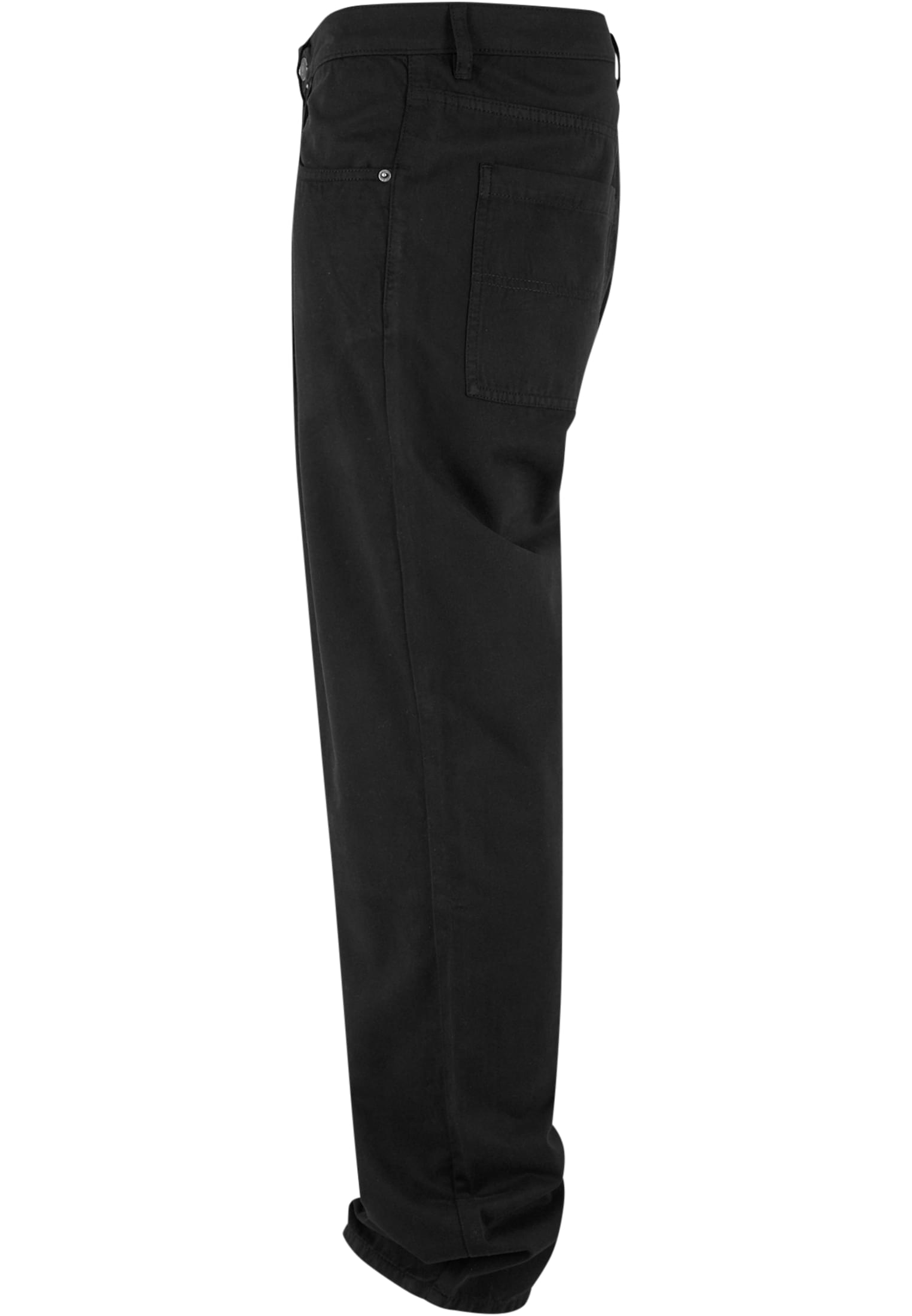 Organic Skater Chino Pants | black