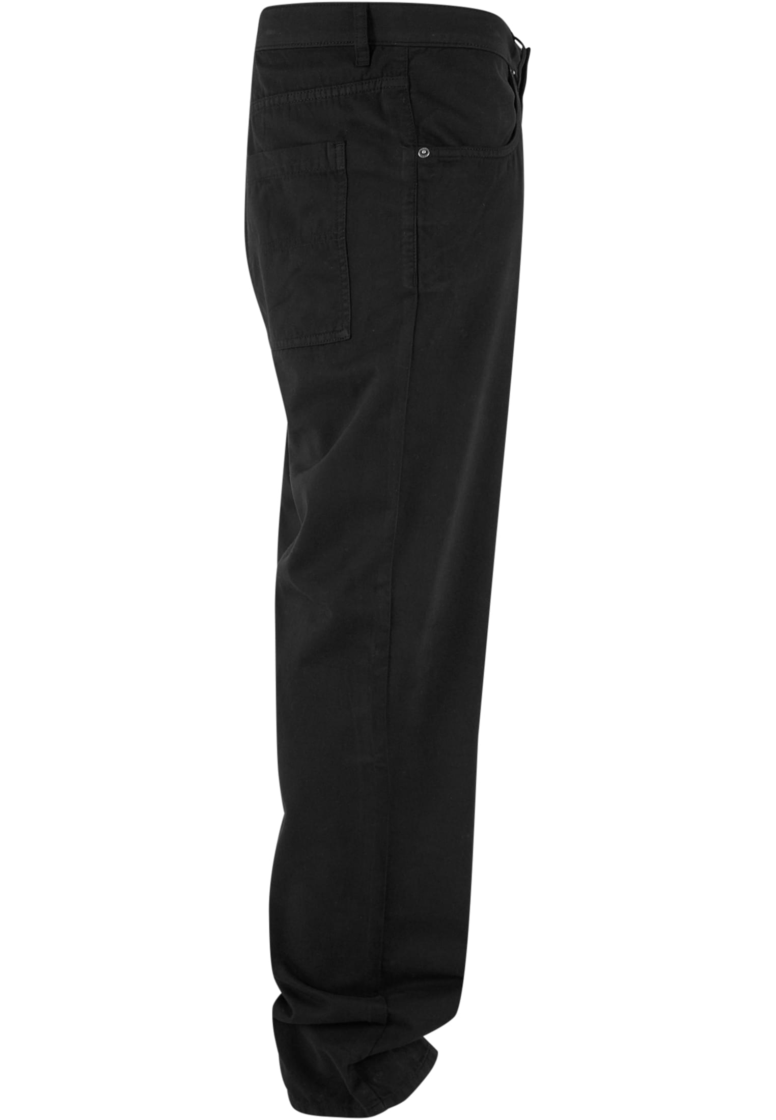 Organic Skater Chino Pants | black