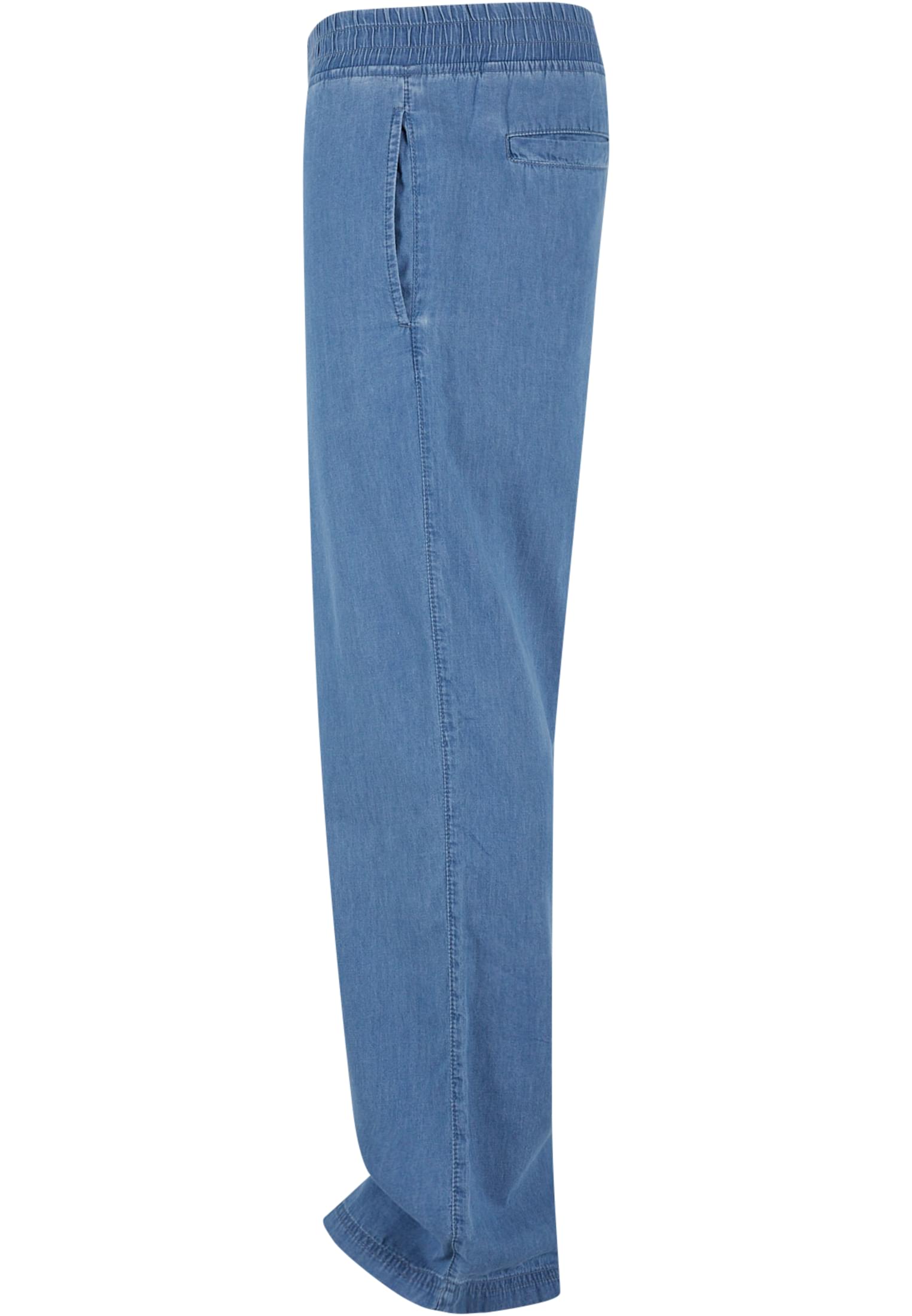 Oversized Lightweight Denim Pants | skyblue washed