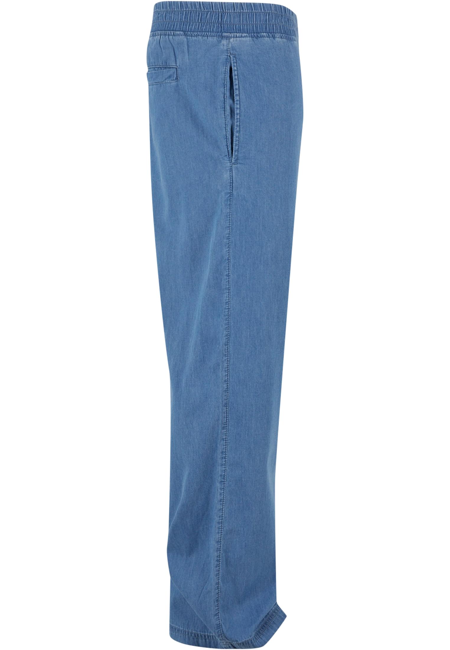 Oversized Lightweight Denim Pants | skyblue washed