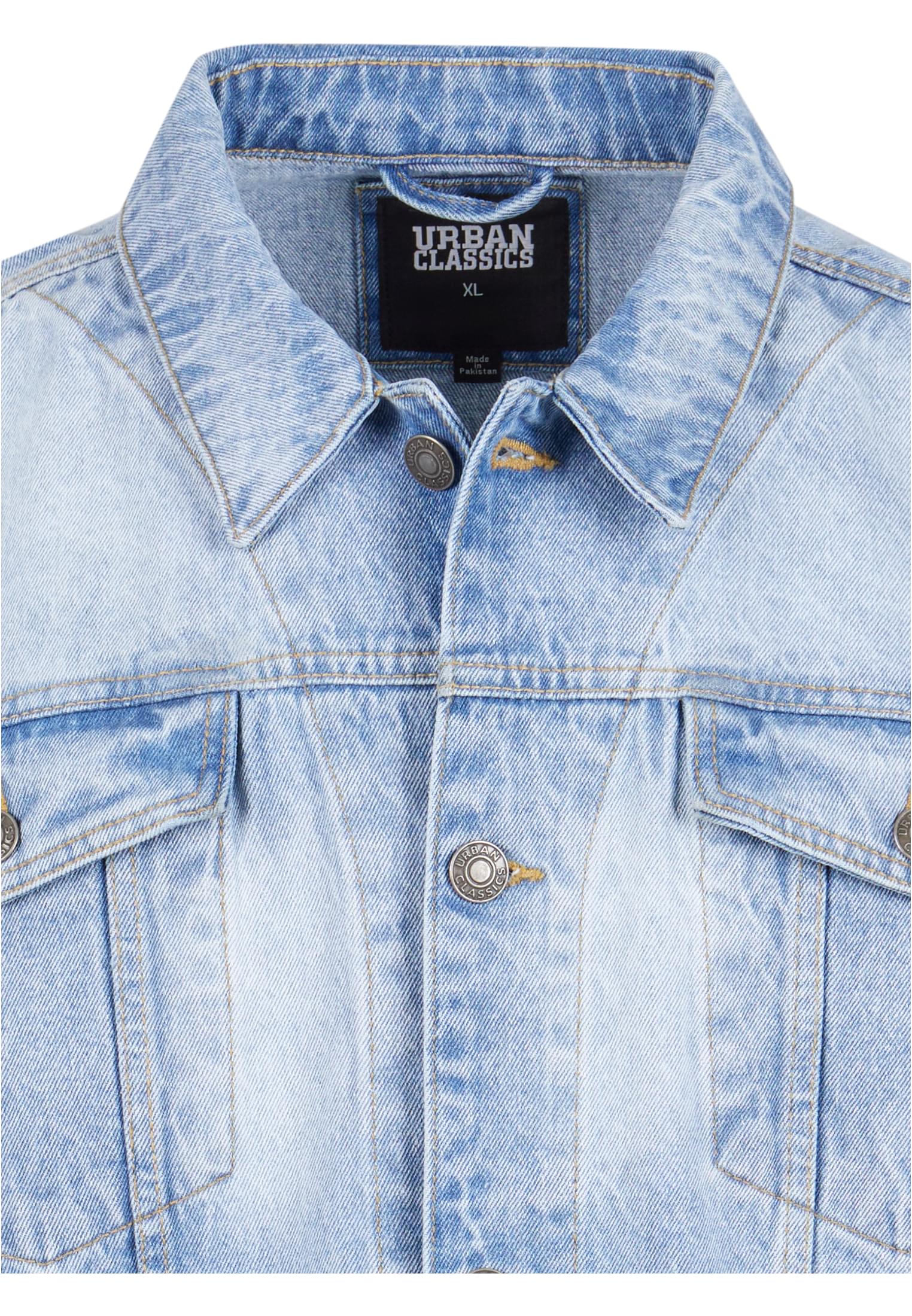 Heavy Ounce Boxy Denim Jacket | new light blue washed