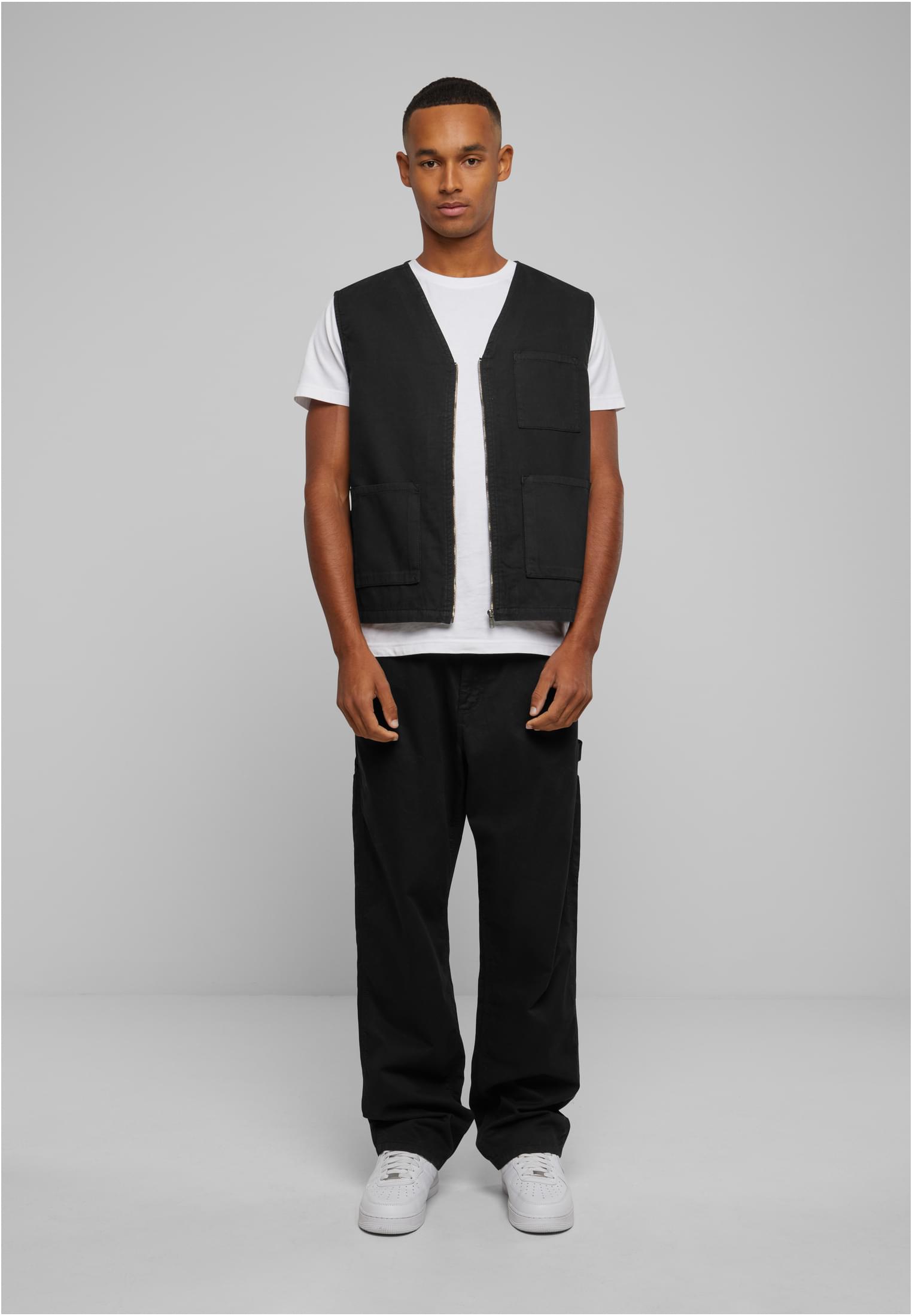 Organic Cotton Vest | black