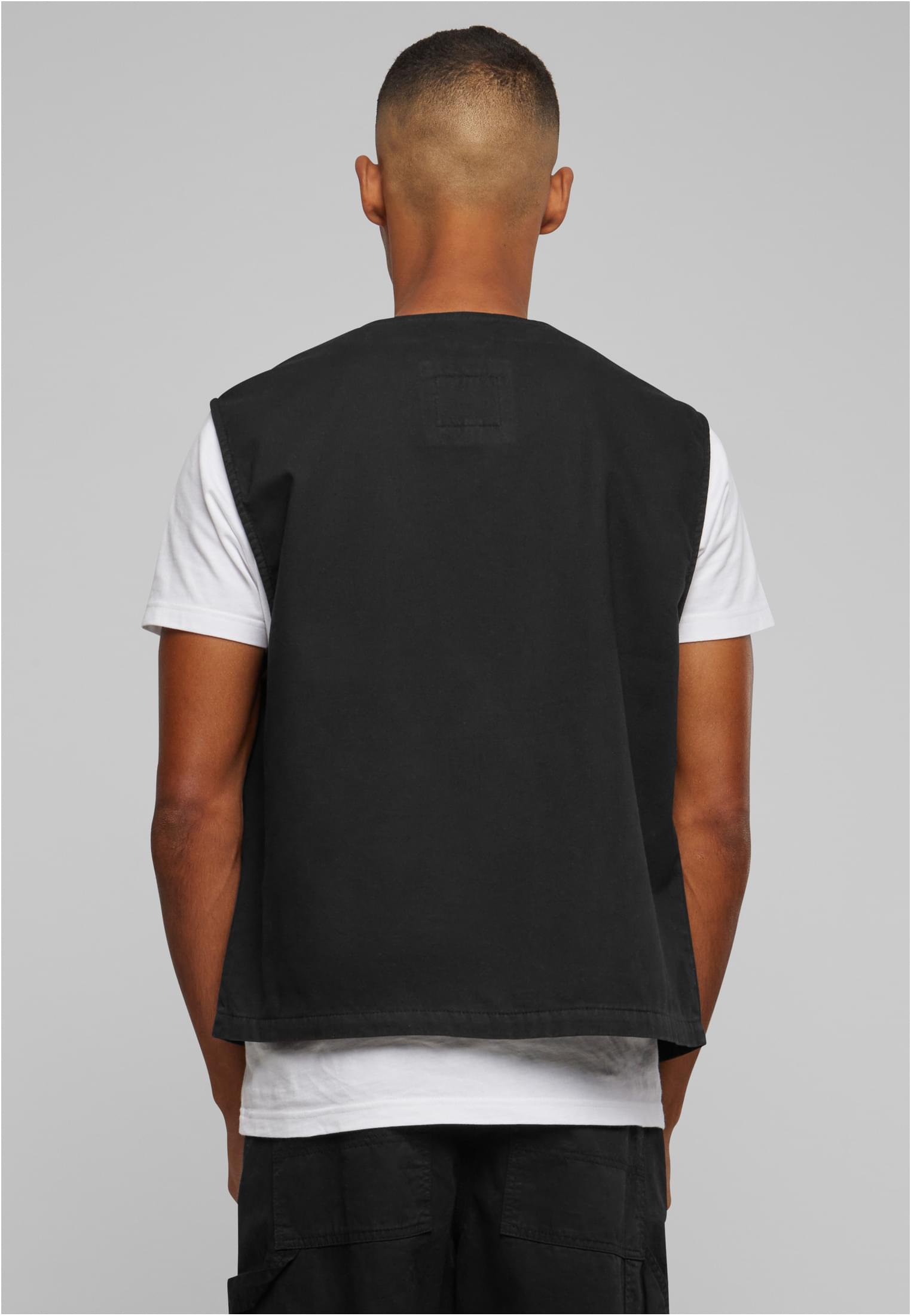 Organic Cotton Vest | black