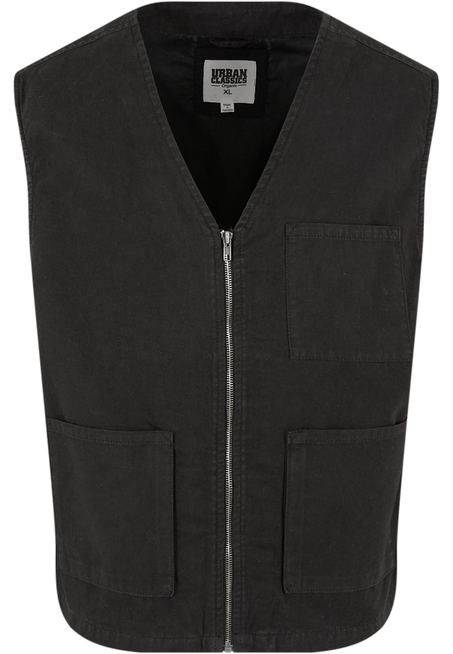 Organic Cotton Vest | black