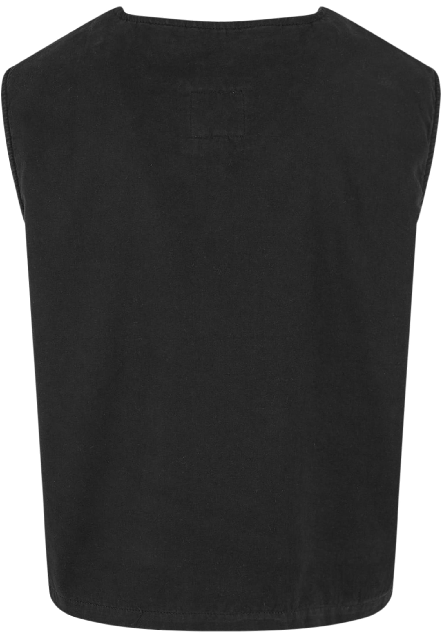 Organic Cotton Vest | black