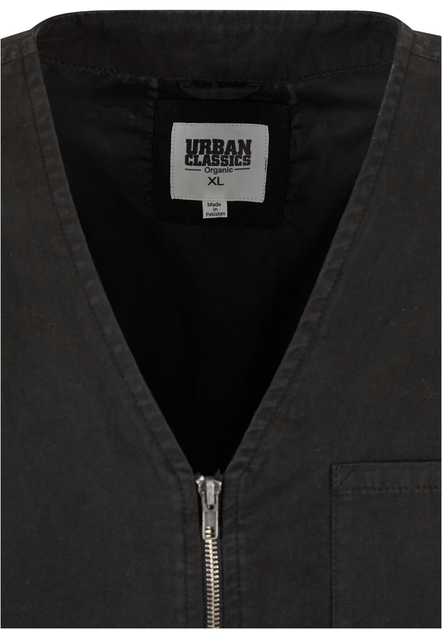 Organic Cotton Vest | black