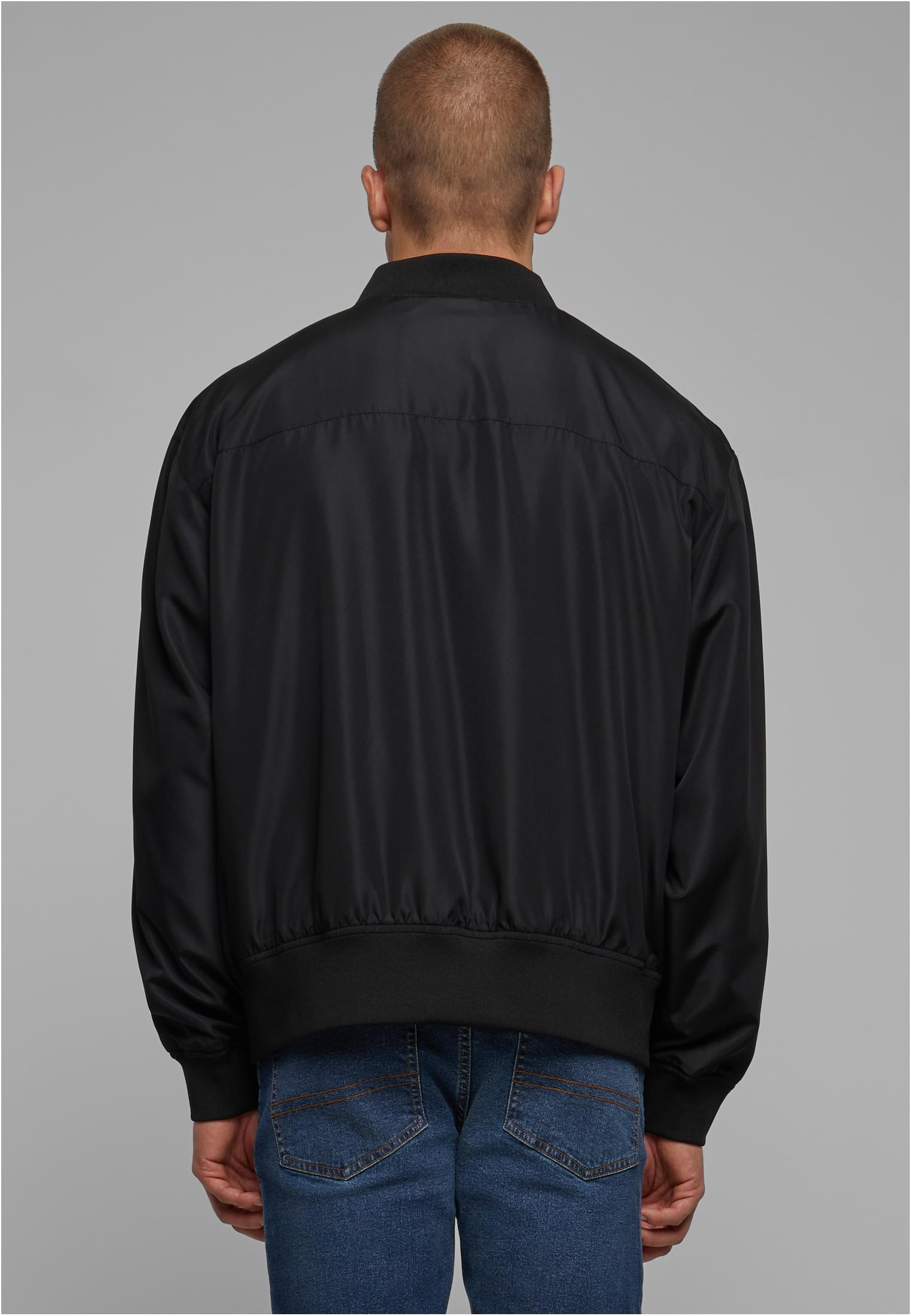 Recycled Bomber Jacket | black