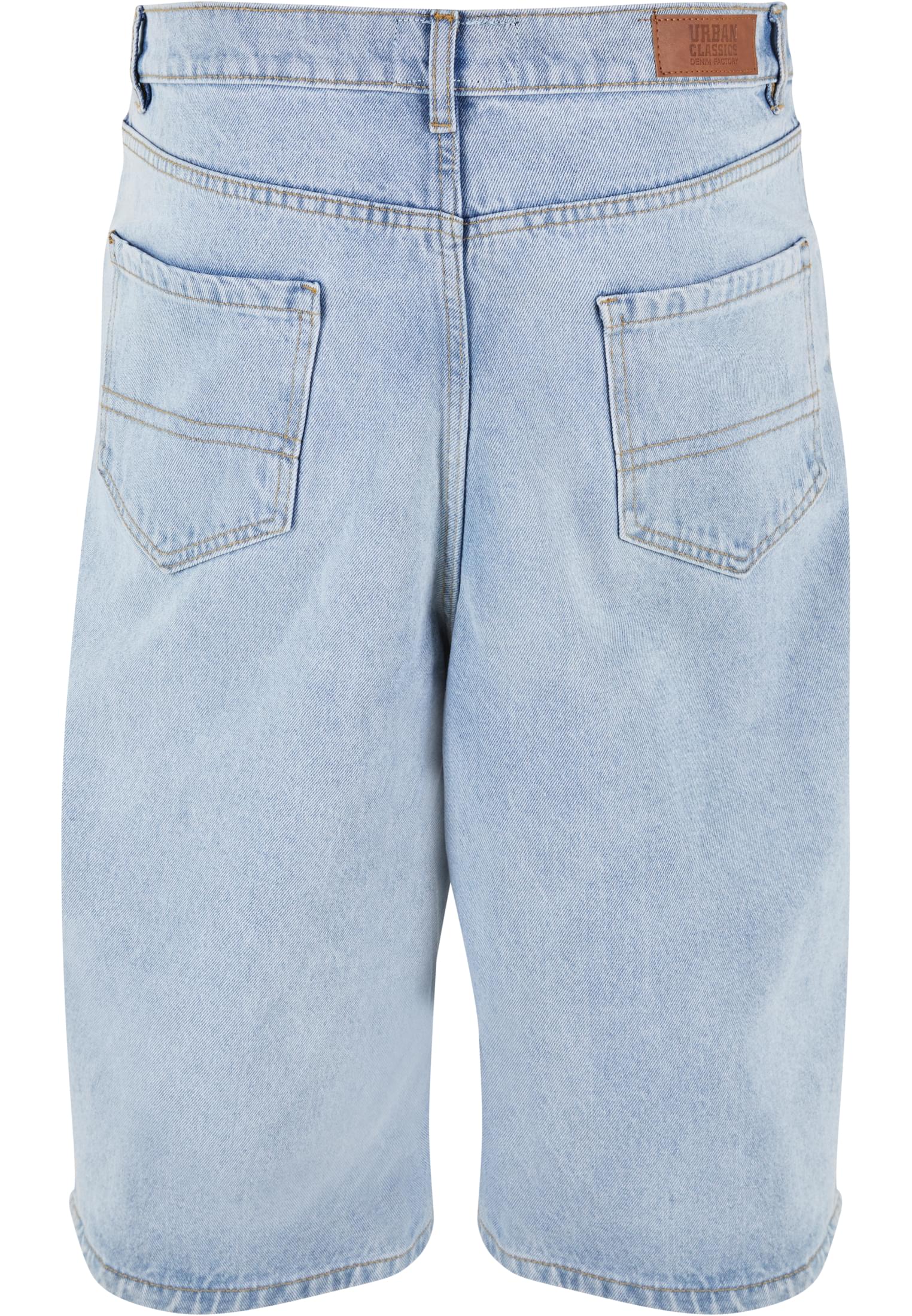 90's Heavy Denim Shorts | new light blue washed