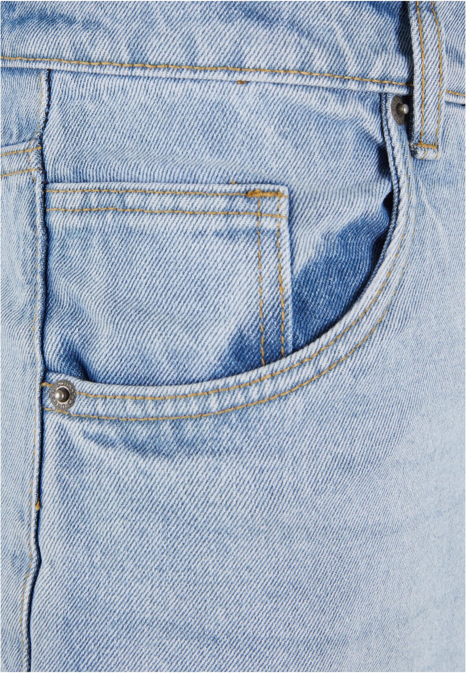 90's Heavy Denim Shorts | new light blue washed