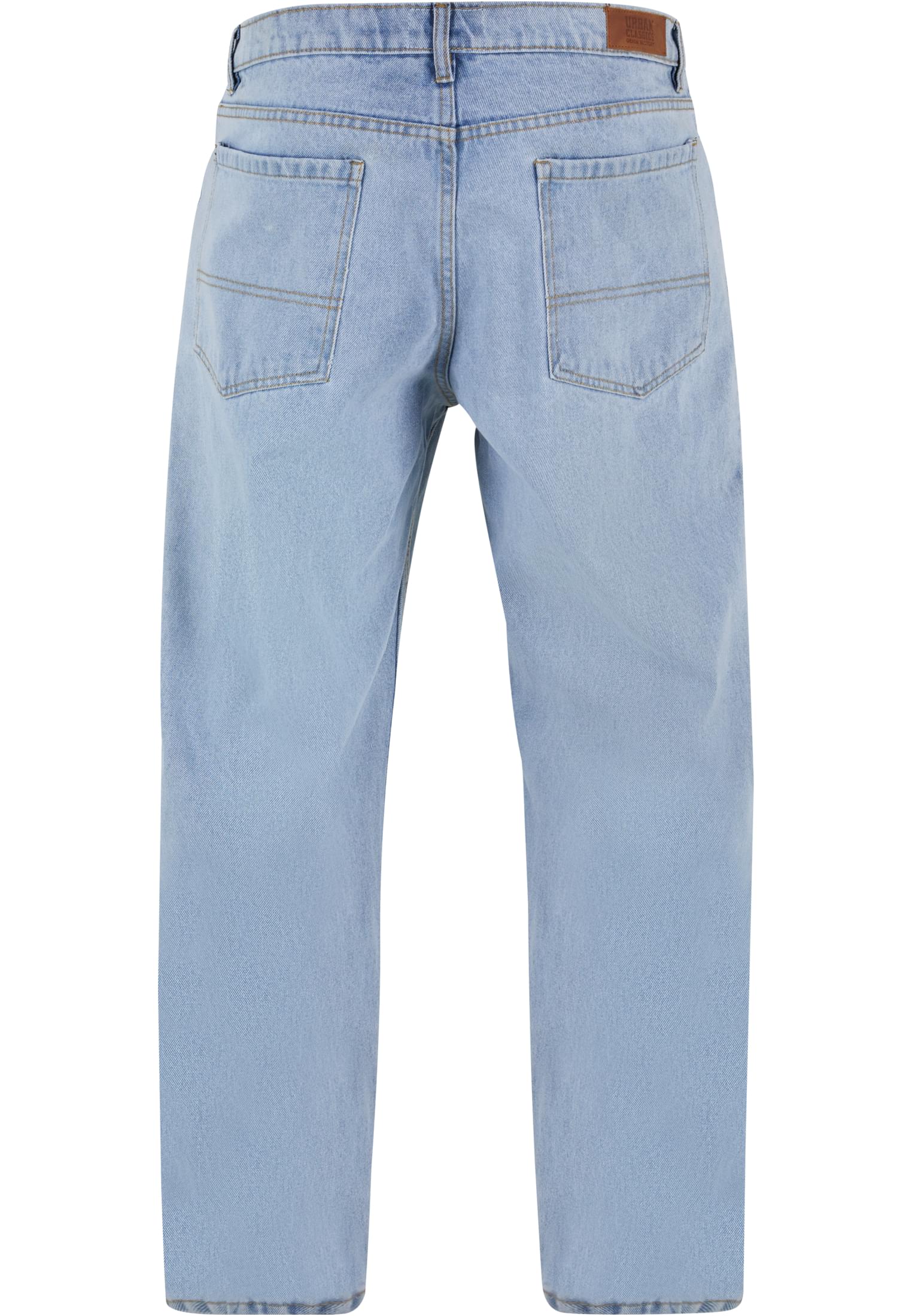 Heavy Ounce Straight Fit Zipped Jeans | new light blue washed