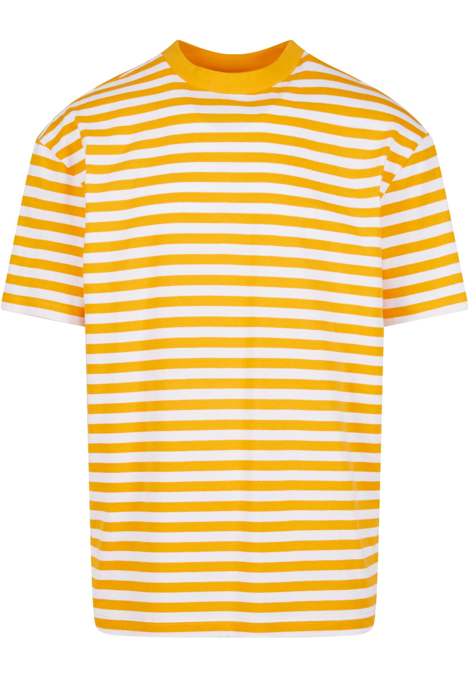 Regular Stripe Tee | white/magicmango